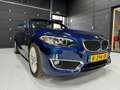 BMW 220 2-Serie 220i 184pk Aut Luxury Line nieuwstaat! Blauw - thumbnail 3