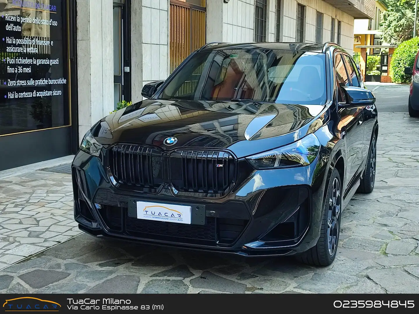 BMW X1 M Sport Pro M 35 i XdriveTetto Zwart - 1