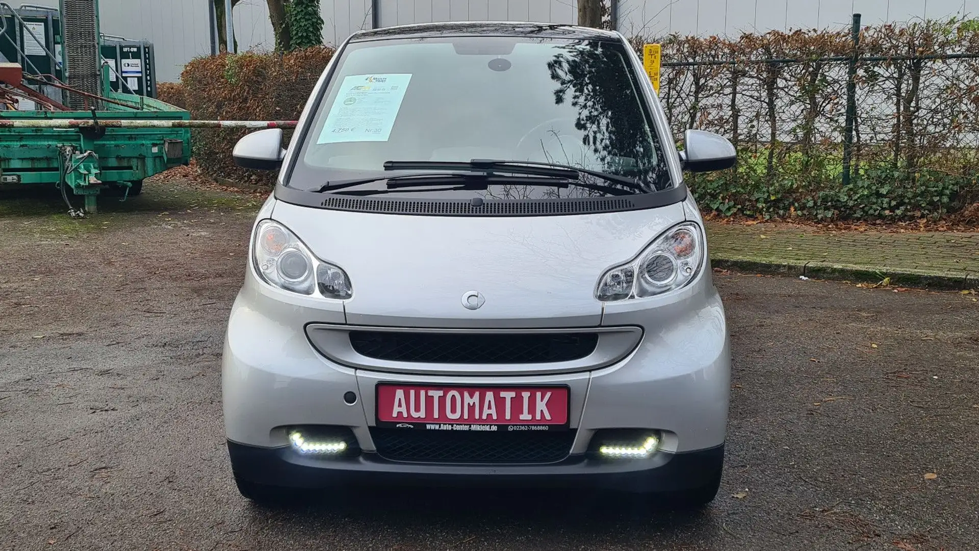 smart forTwo MHD*AppleCar./AndroidA.*MAL*LED*Pano*Allw Argent - 2