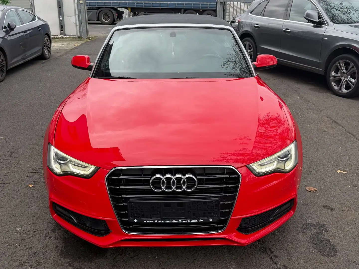 Audi A5 Cabriolet 3.0 TDI quattro S-Line MMI~RFK~B&O Rot - 2