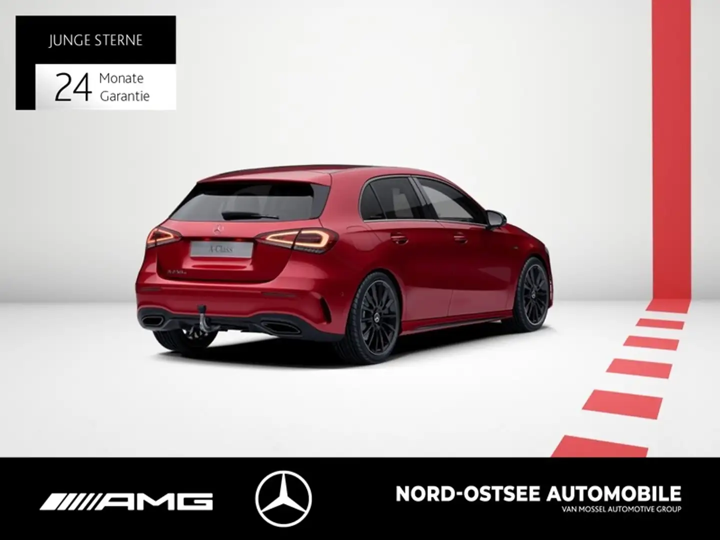Mercedes-Benz A 250 e AMG EDITION 2020 AHK MULTI PANO KAMERA Rot - 2