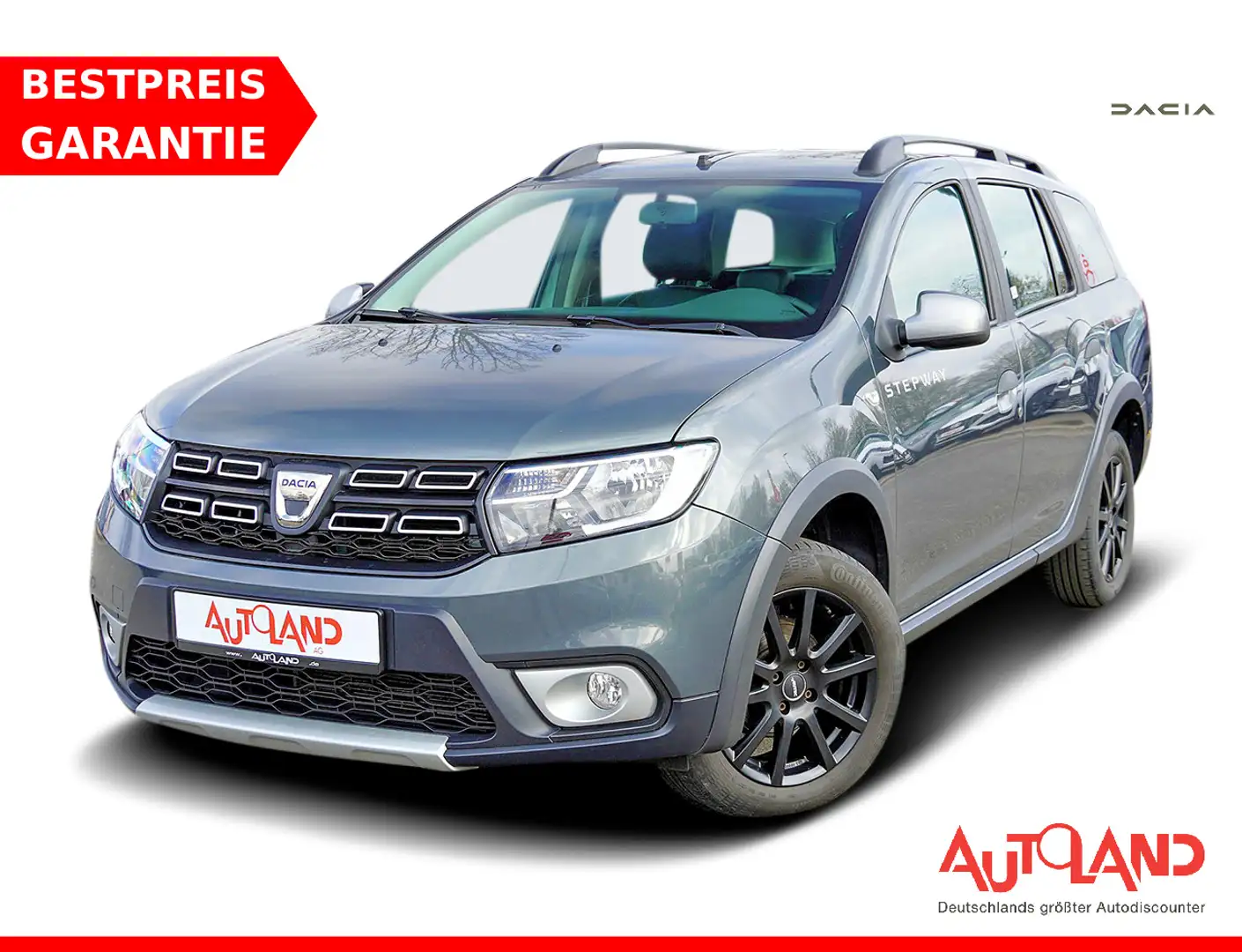 Dacia Logan II 0.9 TCe Stepway Navi Tempomat Klima PDC Gris - 1