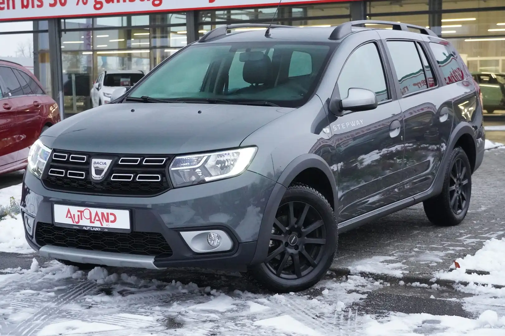 Dacia Logan II 0.9 TCe Stepway Navi Tempomat Klima PDC Gris - 2