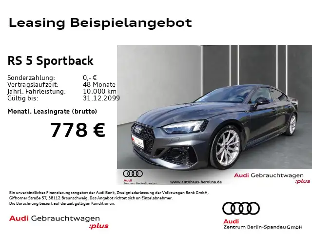 Audi RS5 tiptr. *NAV+*B&O*ACC*R-CAM*
