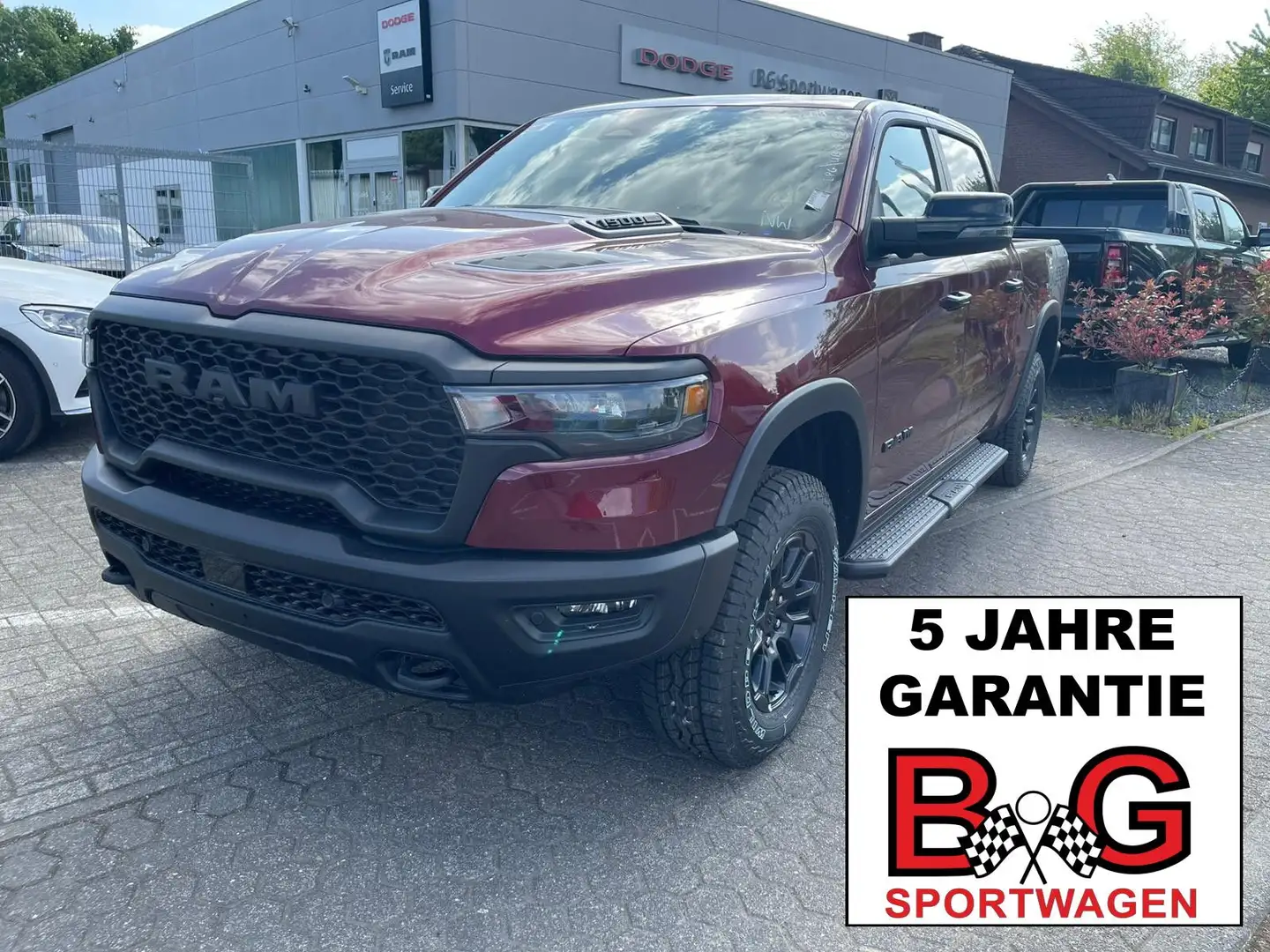 Dodge RAM 1500 Rebel Oct. Red | LPG | 5 Jahre Garantie Roşu - 1