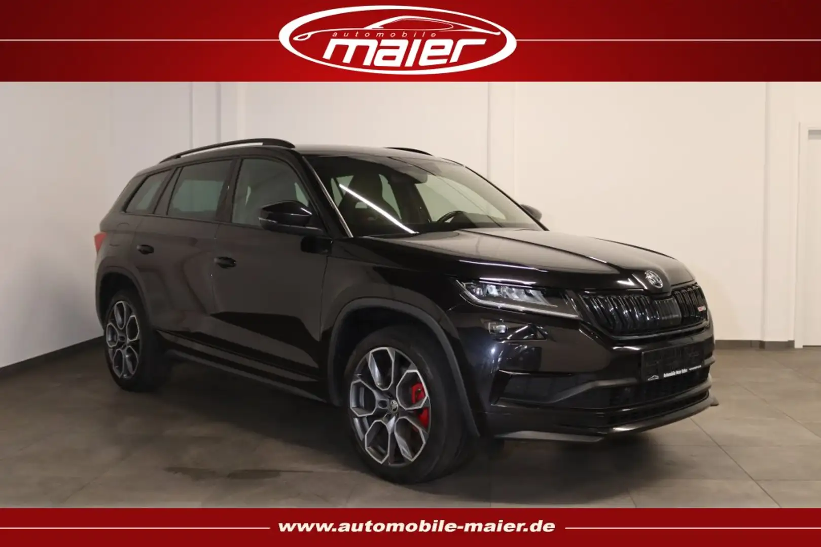 Skoda Kodiaq 2.0 TDI RS 4x4-Virt.-Navi-360°-LED-STDHZ- Чорний - 1