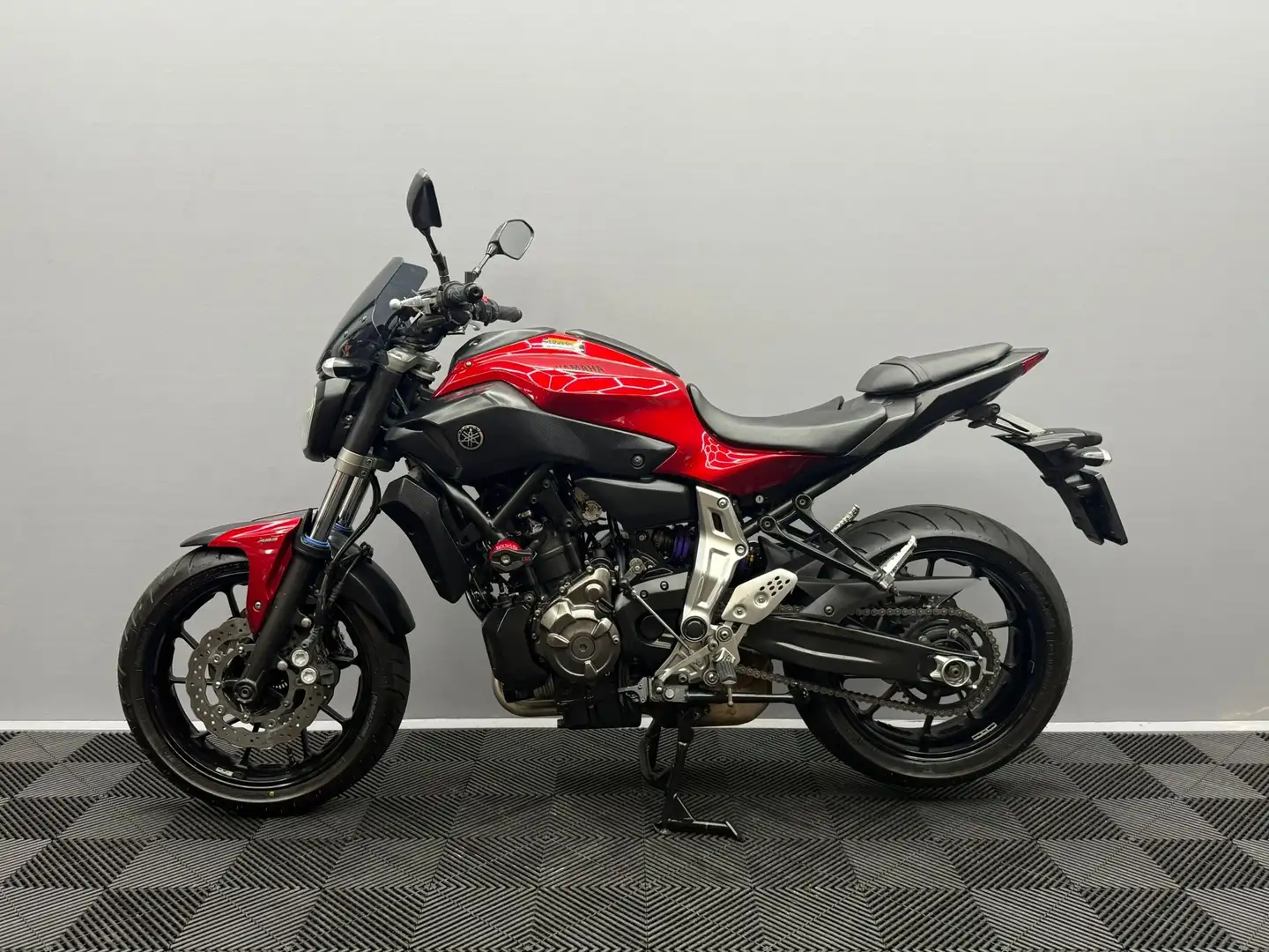 Yamaha MT-07 MT07 ABS Rouge - 2