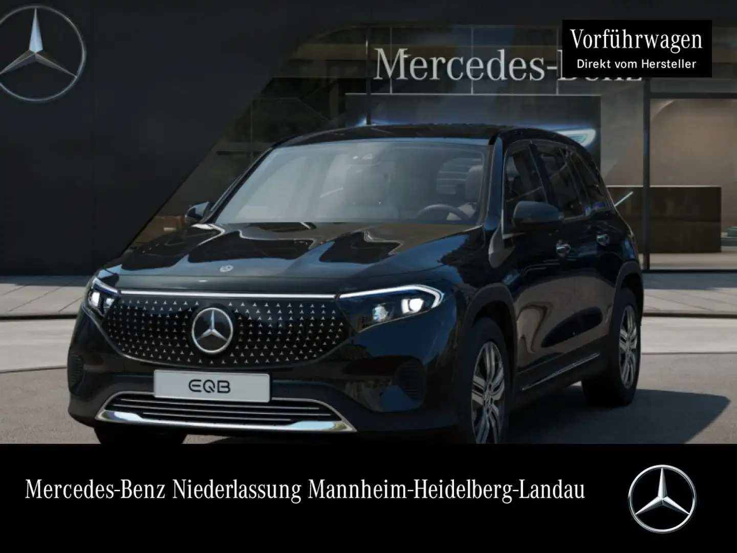 Mercedes-Benz EQB 250 ELECTRICART+PLUS-PAKET+KAMERA+KEYLESS+SPUR Noir - 1