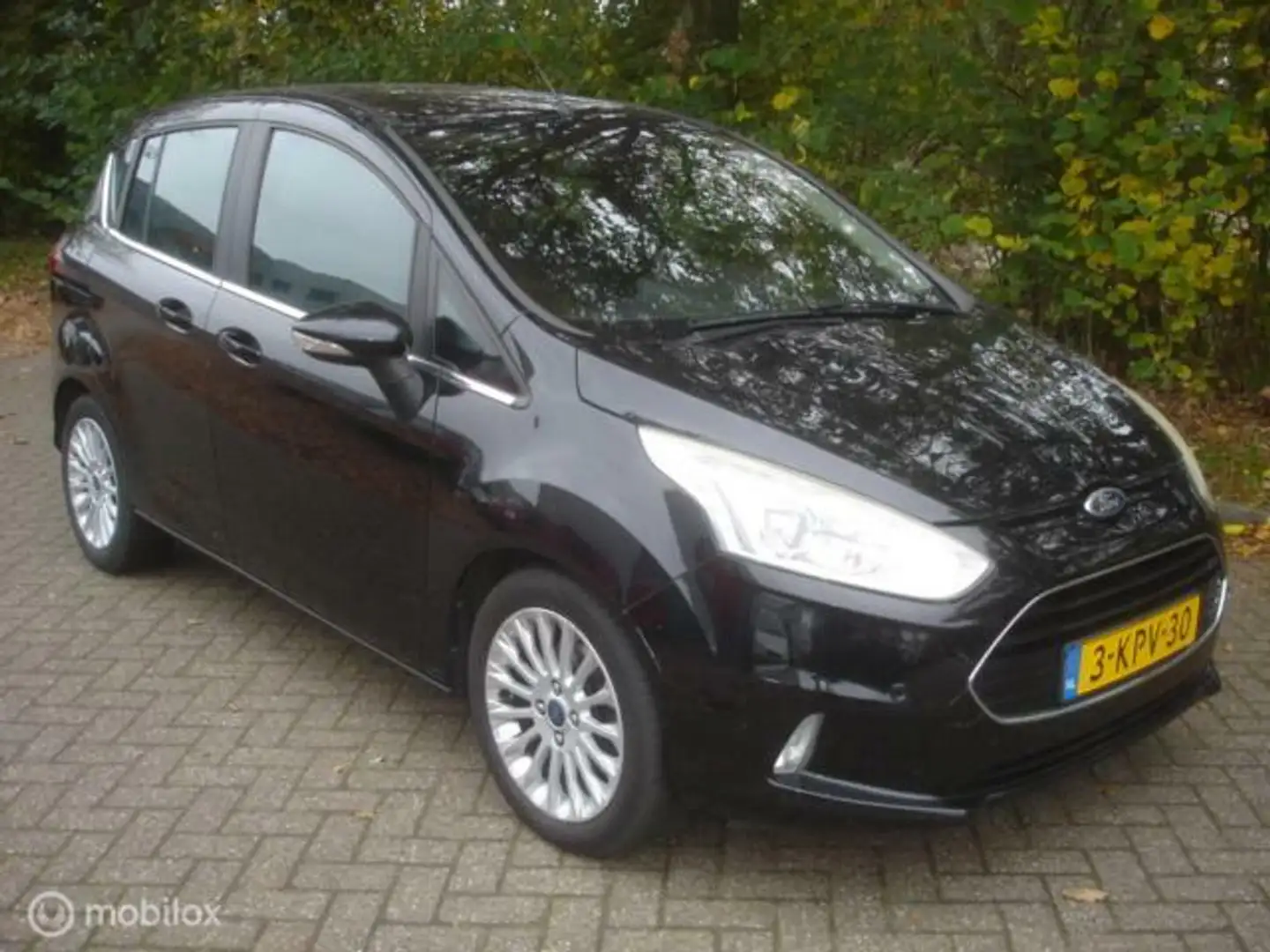 Ford B-Max 1.0 Titanium Airco Navigatie Motor lage oliedruk Zwart - 1