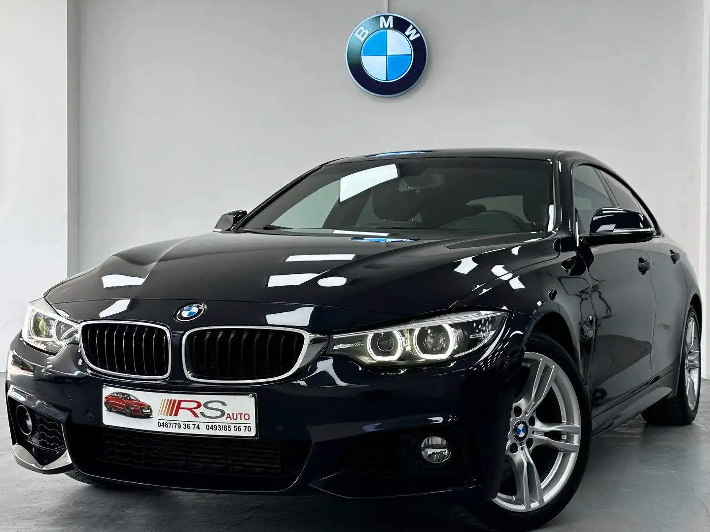 BMW 418 GranCoupé 418iA PACK M-GARANTIE 12MOIS-FACE LFT Blauw - 1