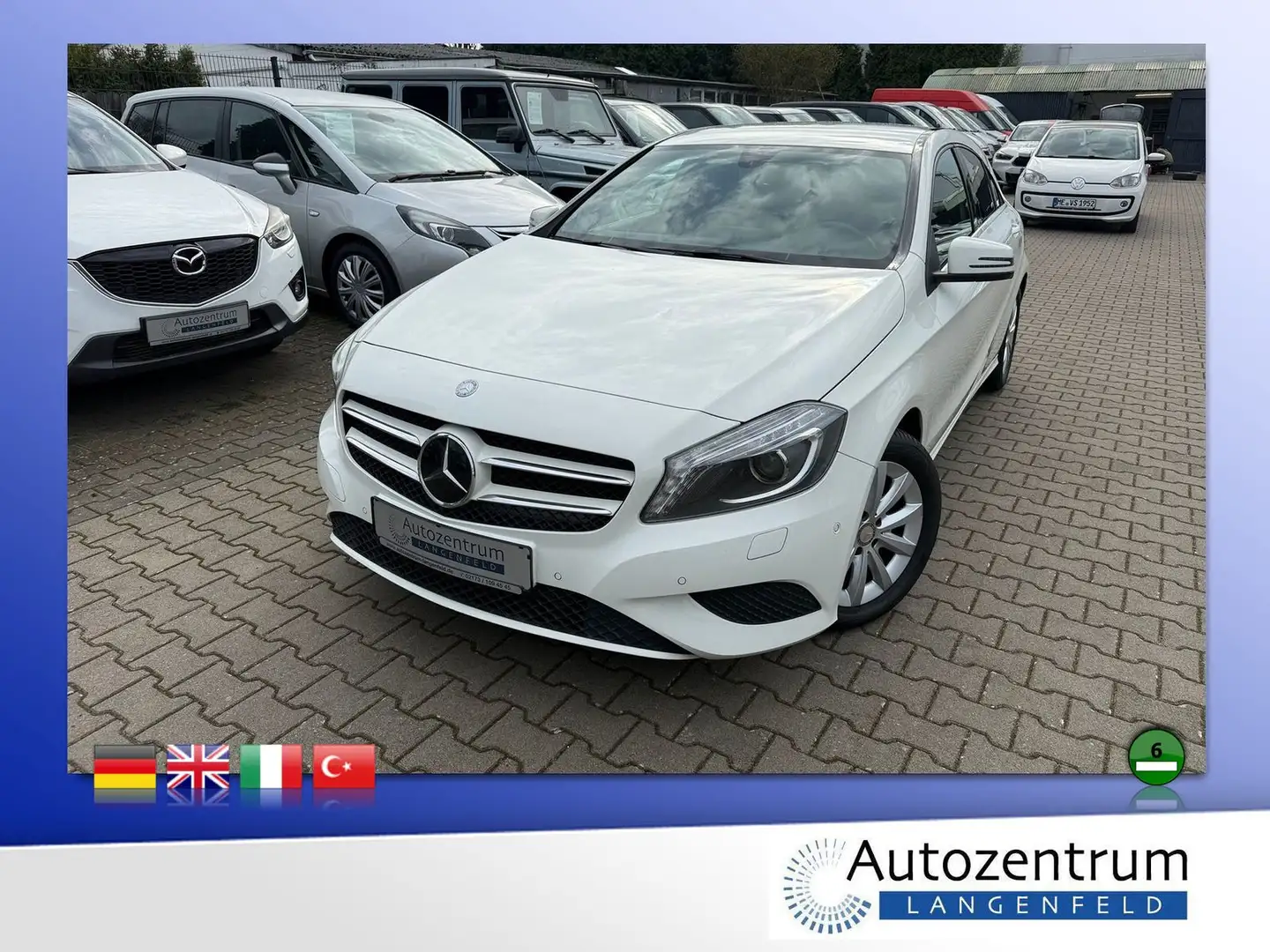 Mercedes-Benz A 180 BlueEfficiency *BI-XENON*NAVI*PDC* Weiß - 1