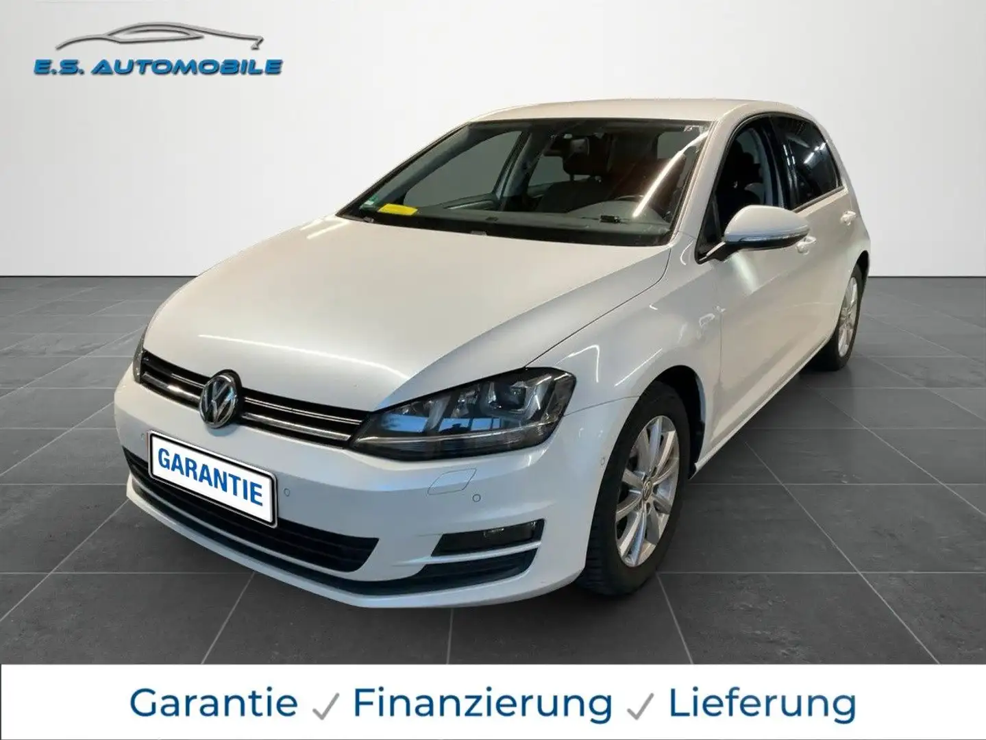 Volkswagen Golf VII Lim. 1.4 TSI GARANTIE/AUTOMATIK/NAV/KAM Weiß - 1