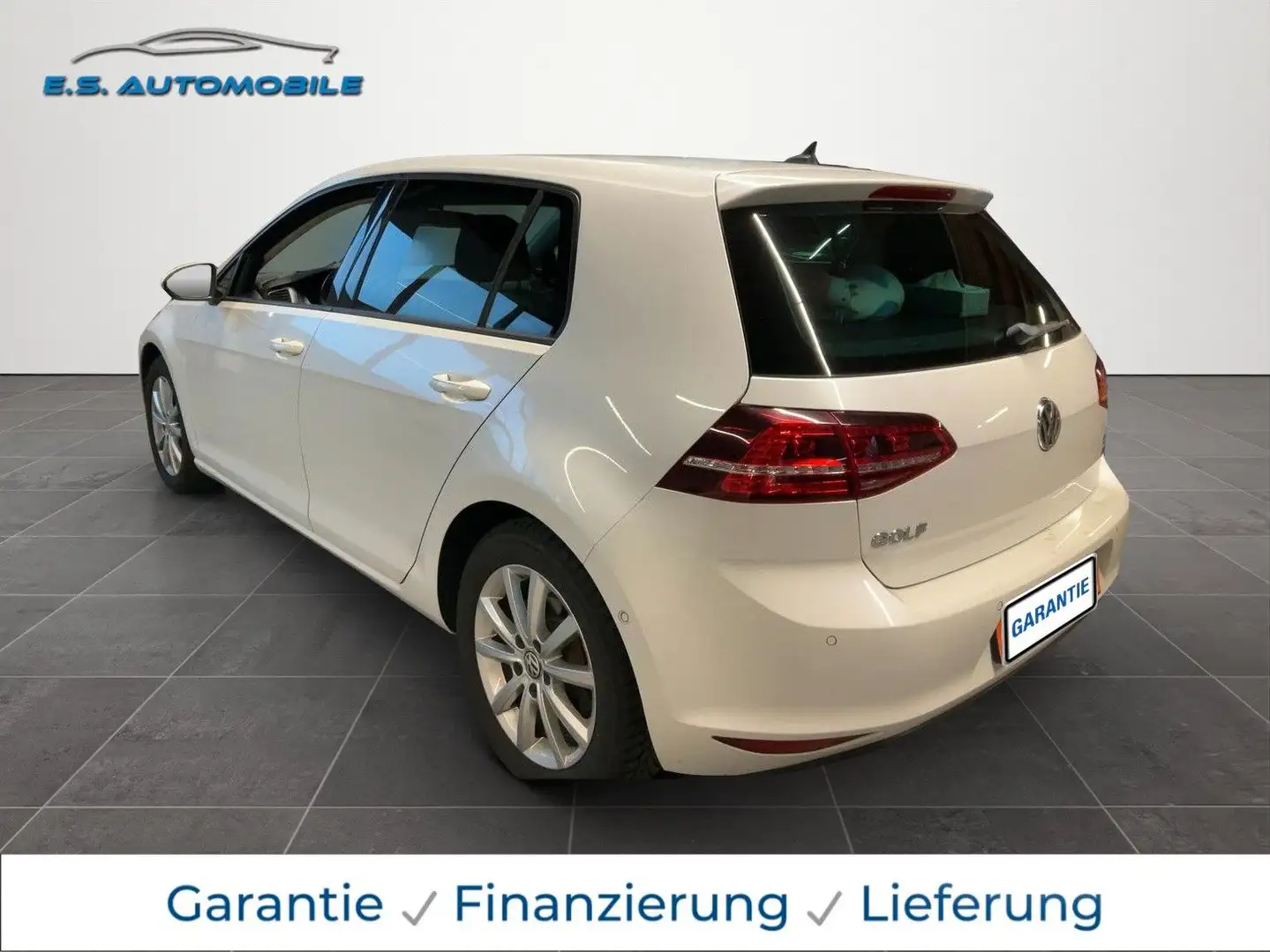 Volkswagen Golf VII Lim. 1.4 TSI GARANTIE/AUTOMATIK/NAV/KAM Weiß - 2