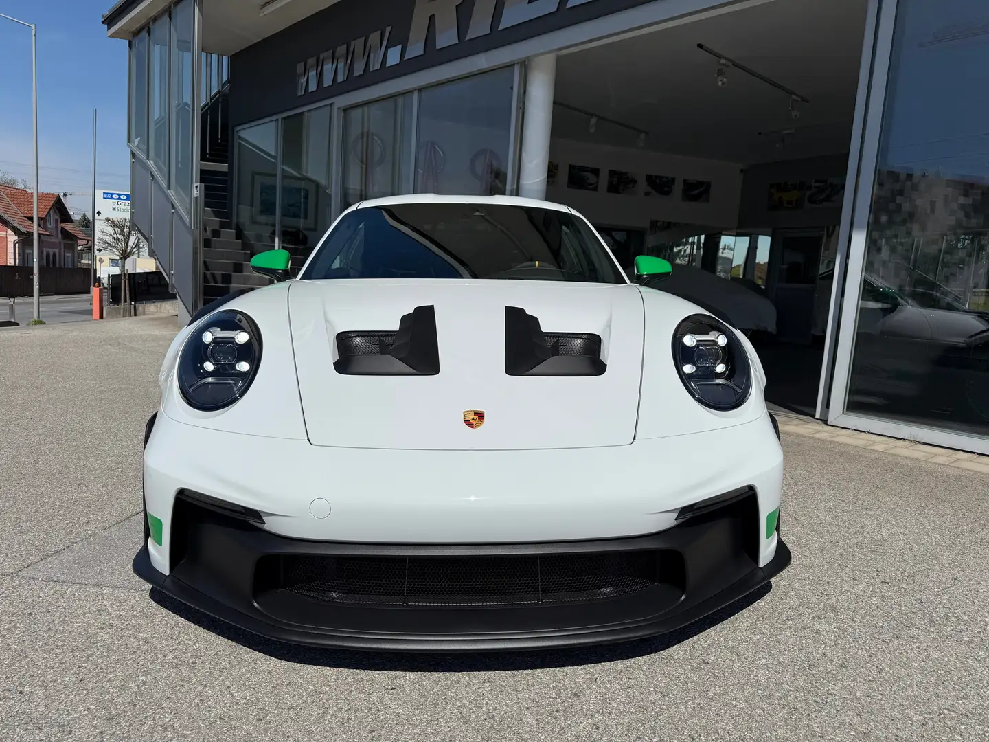 Porsche 992 GT3 RS Neuwagen 2/25 Clubsport Carbon Leder Lift Weiß - 2
