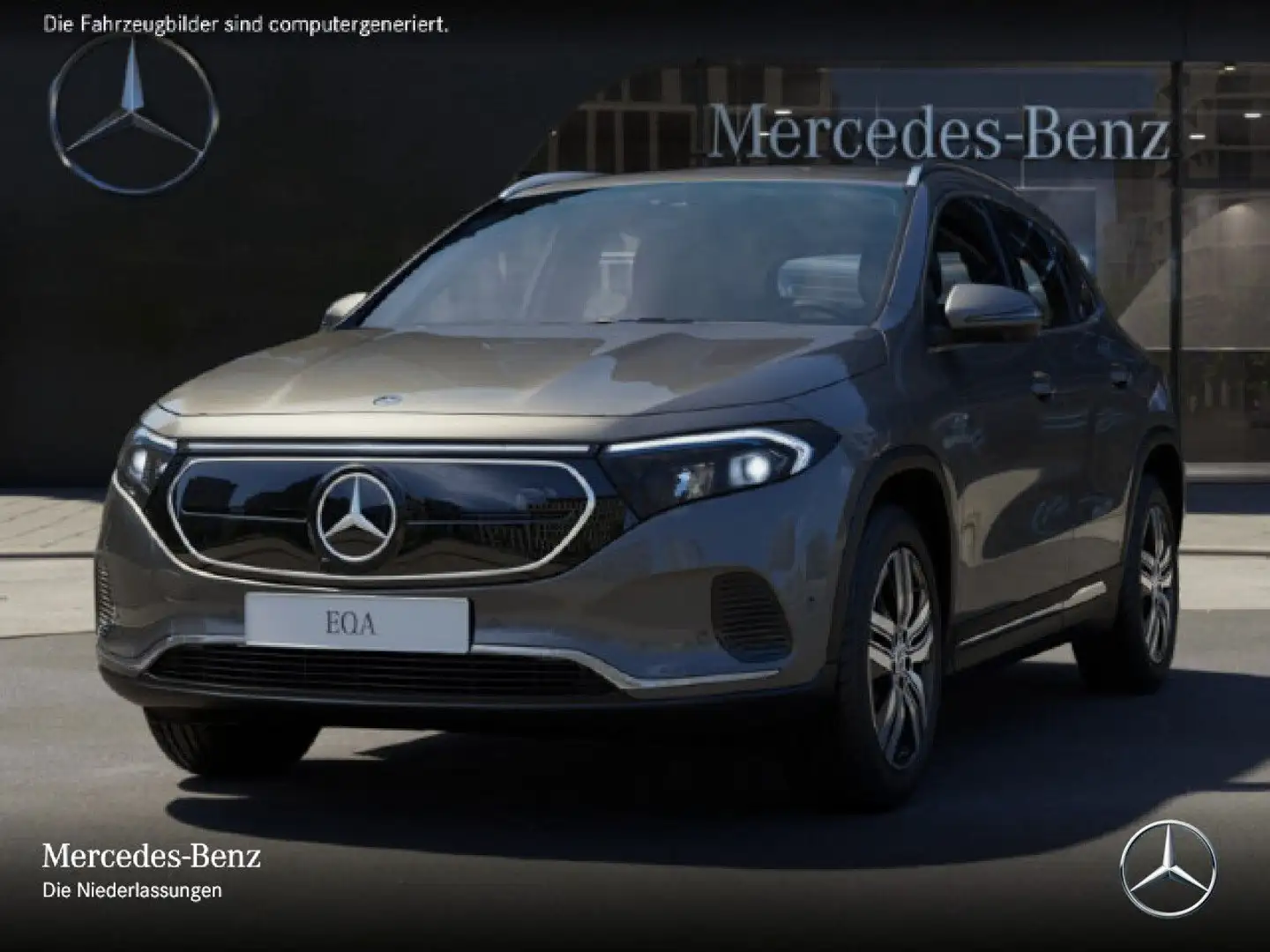 Mercedes-Benz EQA 250 ELECTRICART+ADVANCED+360+EDW+MEMORY+SPUR Grau - 2