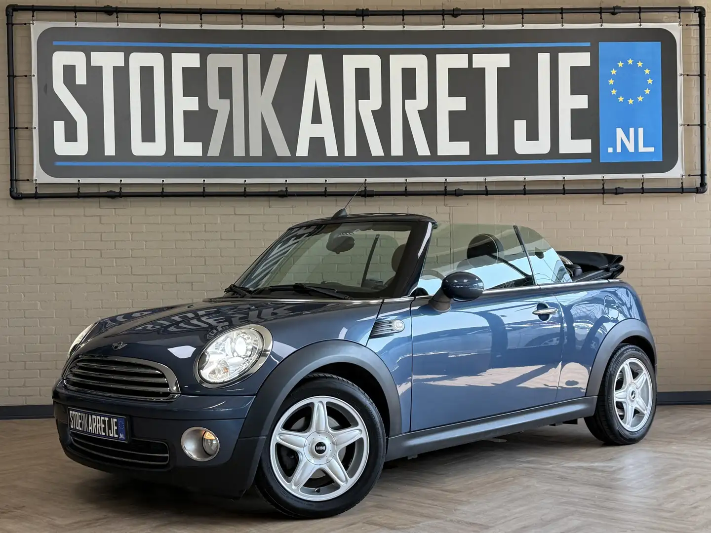 MINI Cooper Cabrio Mini 1.6 120pk Chili | Leder | Xenon | PDC | Stoel Azul - 1