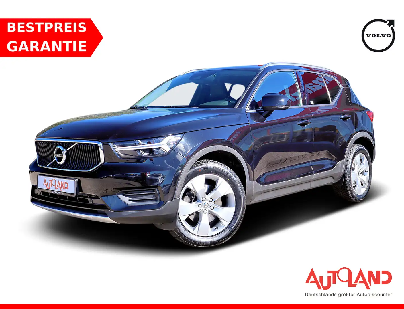 Volvo XC40 2.0 Momentum T4 AWD Standheizung LED Leder Schwarz - 1