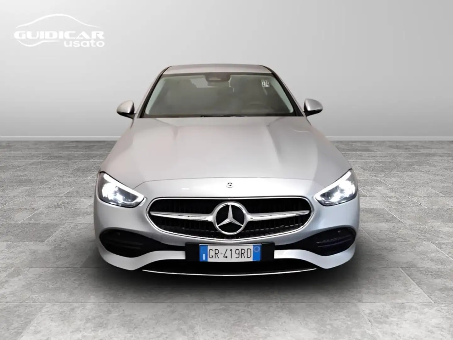 Mercedes-Benz C 200 d mild hybrid Sport auto Argento - 2