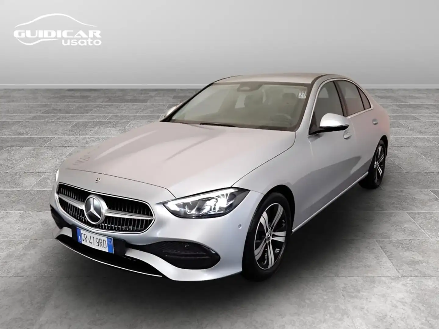 Mercedes-Benz C 200 d mild hybrid Sport auto Argento - 1