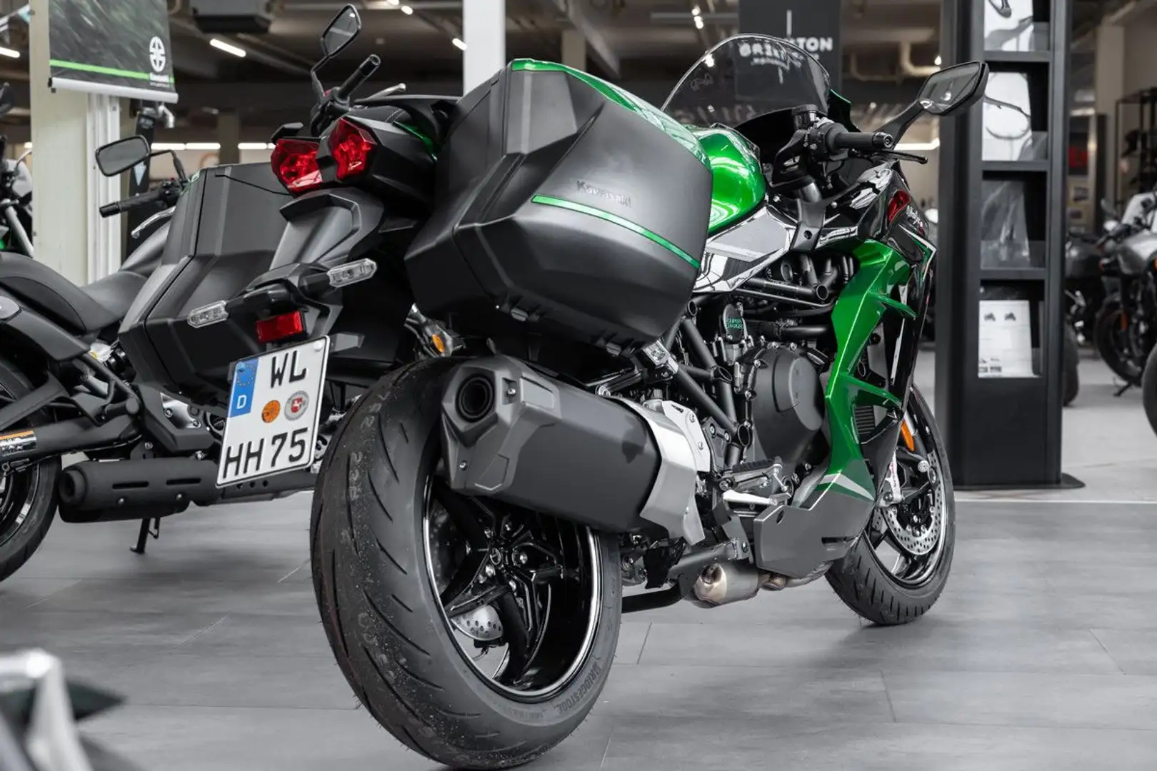 Kawasaki Ninja H2 SX SE Tourer, 4 JAHRE WERKSGARANTIE Grün - 2