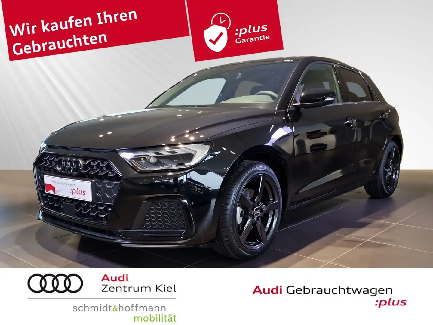 Audi A1 Sportback 30 TFSI Advanced S-tronic S-line Klima Schwarz - 1