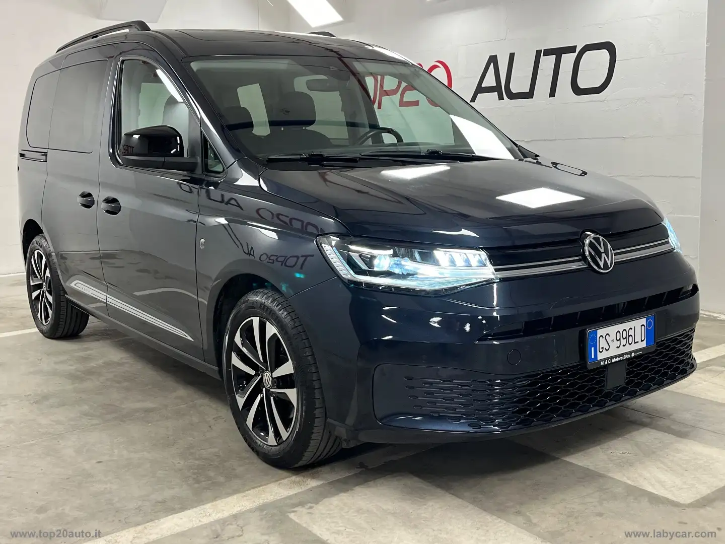 Volkswagen Caddy 2.0 TDI 122CV DSG|GANCIO TRAINO|ALL.MOVE|TETTO Blau - 2