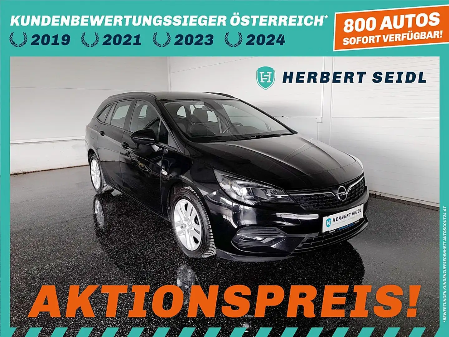 Opel Astra ST 1,5 CDTI *LED / NAVI / AGR-SPORTSITZE / TEMP... Schwarz - 1