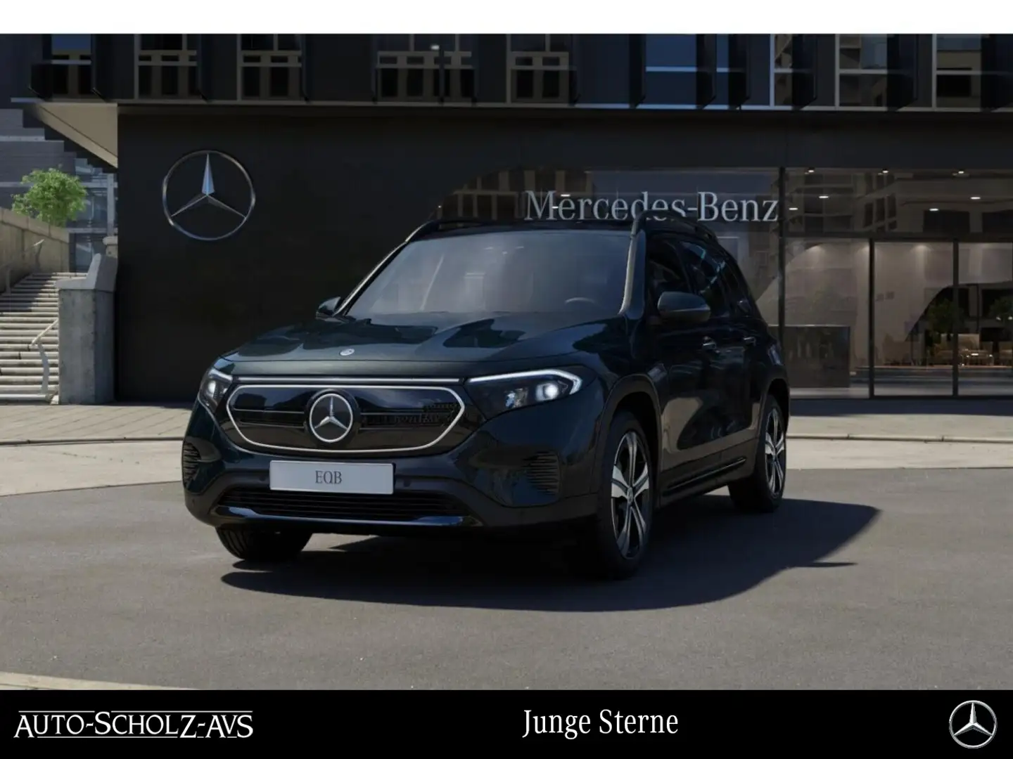 Mercedes-Benz EQB 250 Progressive Night*Pano*Easy-P*Vorklima** Schwarz - 1