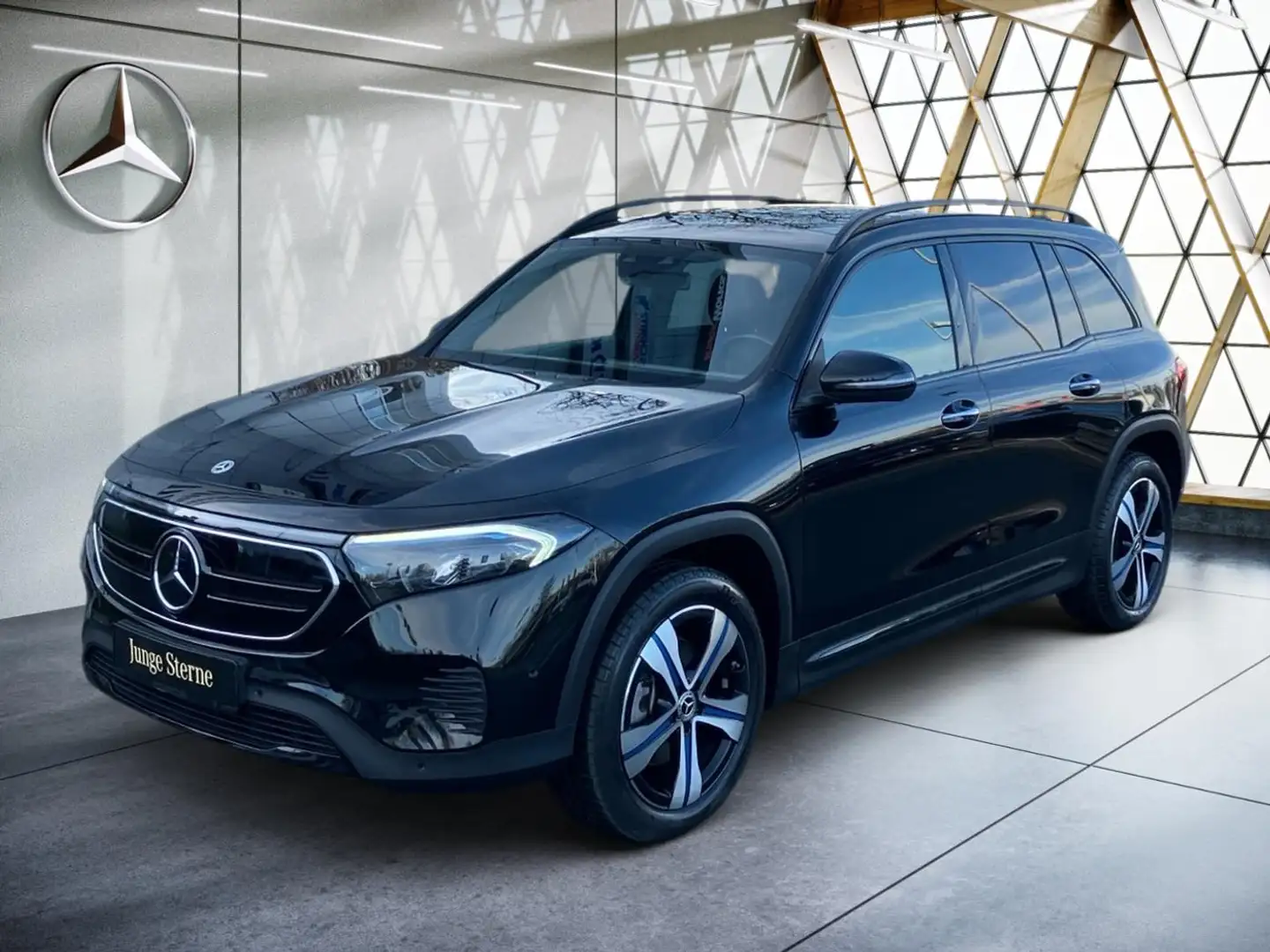Mercedes-Benz EQB 250 Progressive Night*Pano*Easy-P*Vorklima** Schwarz - 2
