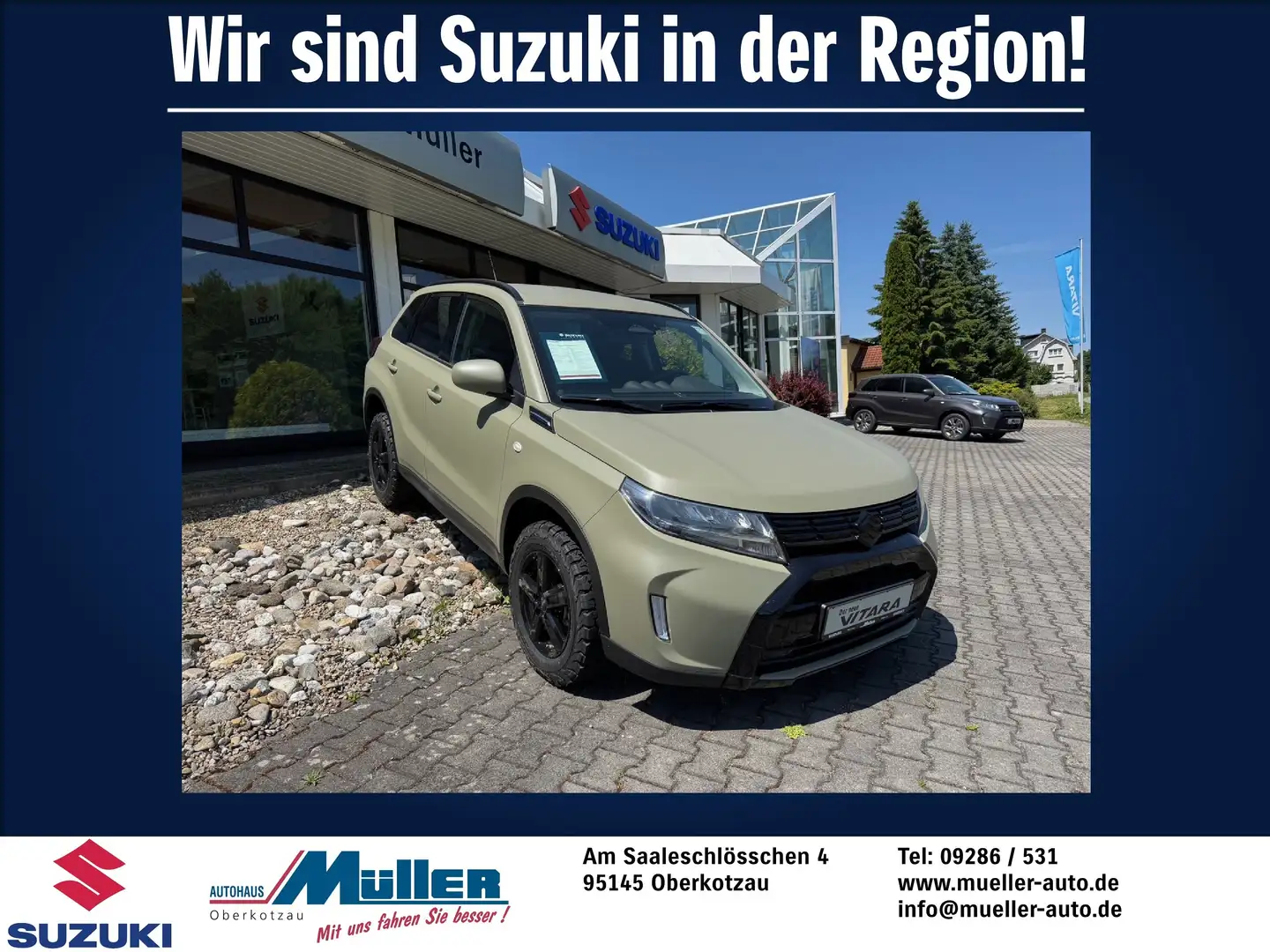 Suzuki Vitara 1.4 Boosterjet Hybrid Allgrip Comfort Grün - 1