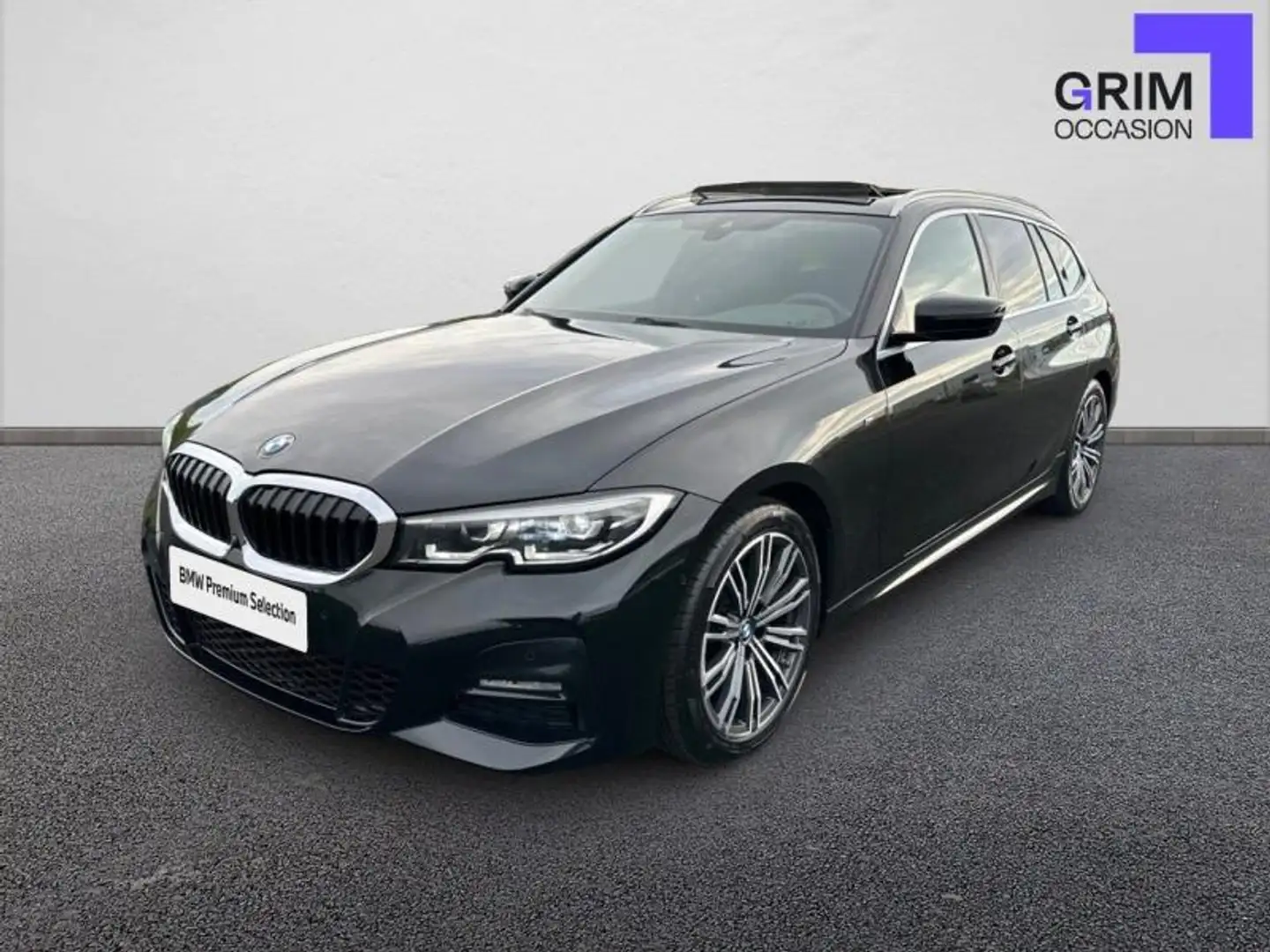 BMW 318 318dA MH 150ch M Sport Noir - 1