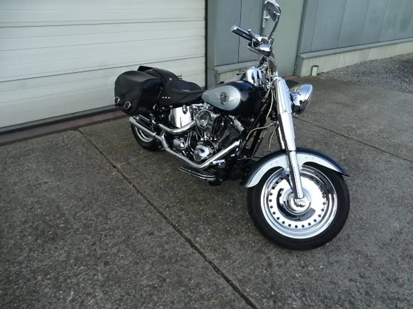 Harley-Davidson Fat Boy Blauw - 1