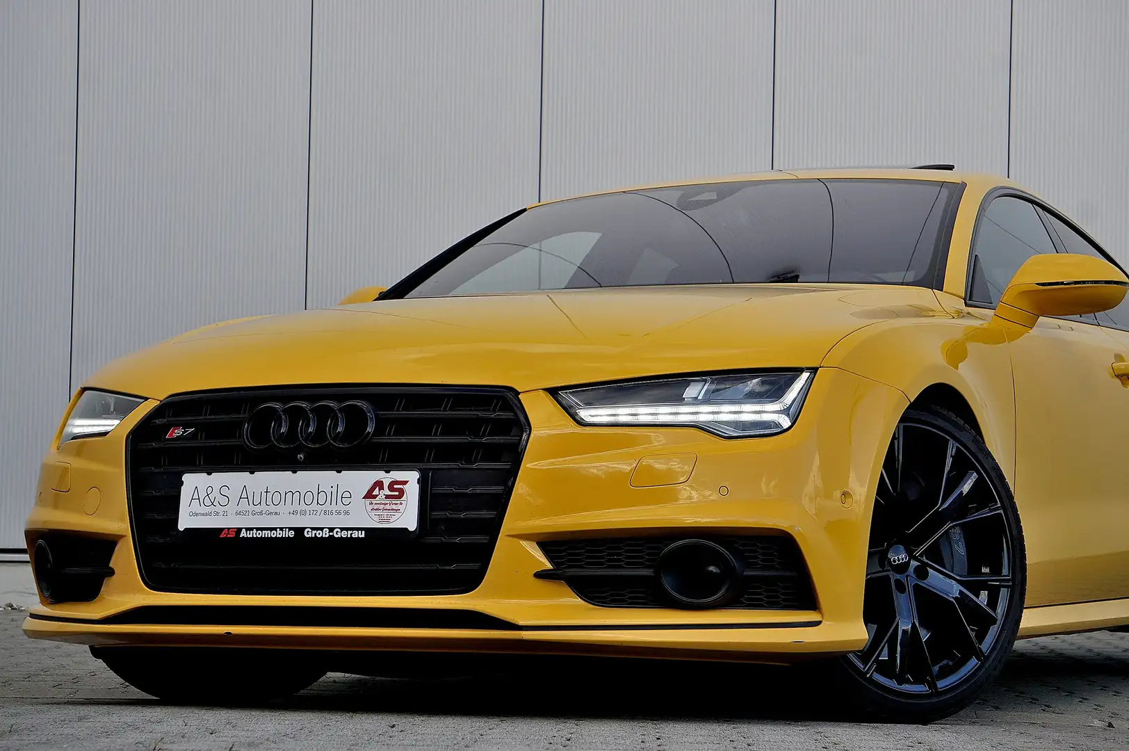 Audi S7 4.0 TFSI *100% INDIVIDUAL *RS-SITZ *CARBON *UNIKAT Żółty - 1