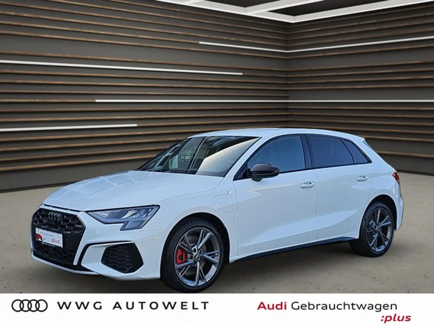 Audi A3 Sportback 45 TFSI e S line S tronic HUD Navi Blanco - 1