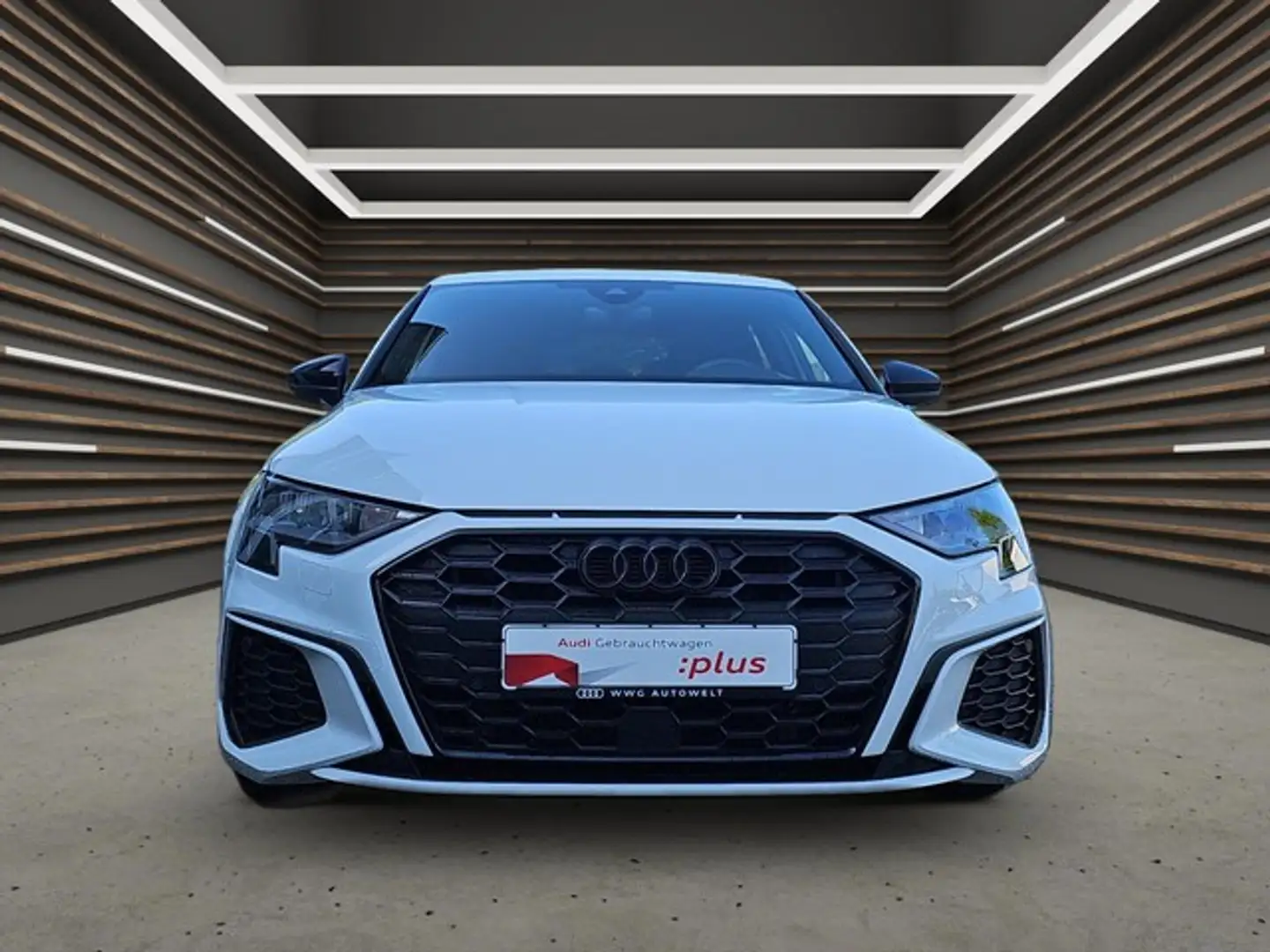 Audi A3 Sportback 45 TFSI e S line S tronic HUD Navi Blanco - 2