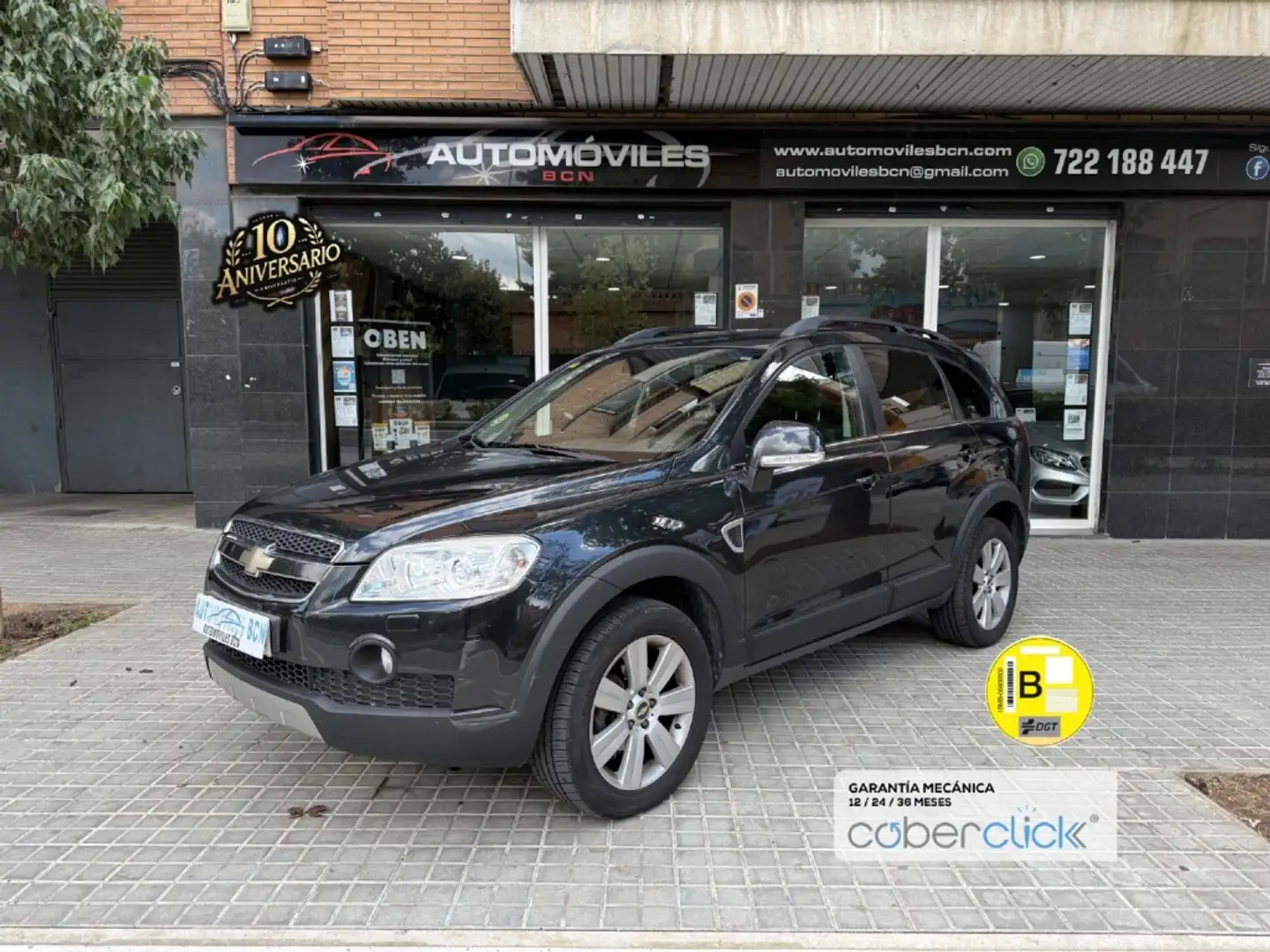 Chevrolet Captiva 2.0VCDi LT 7 pl. Zwart - 1