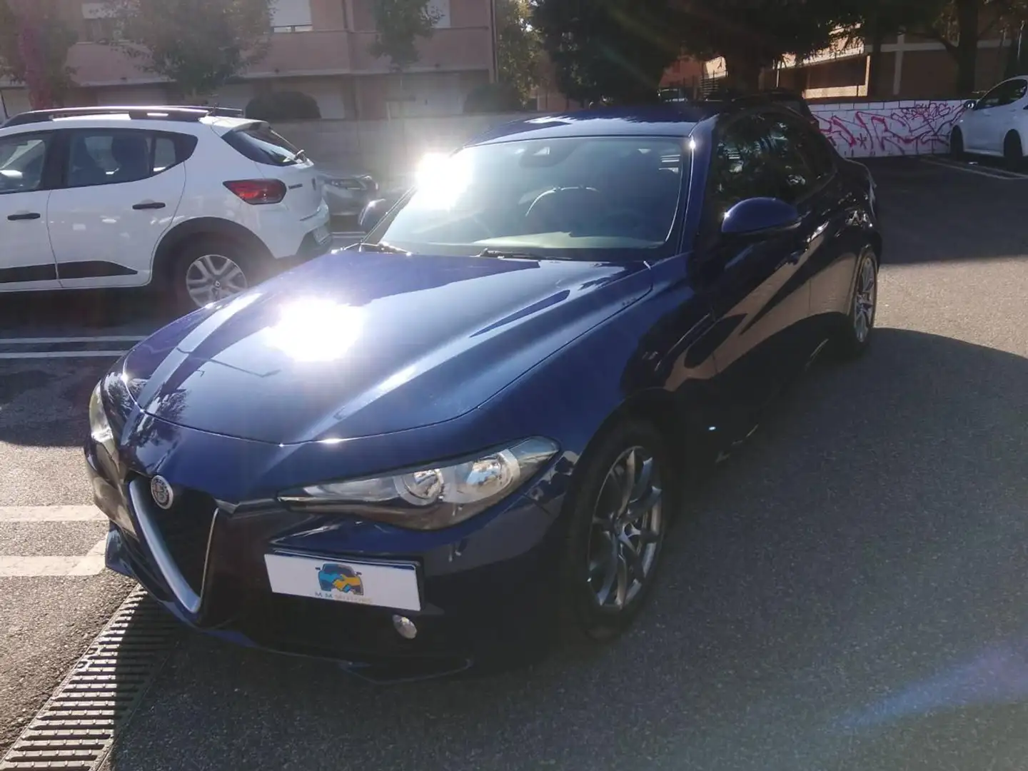 Alfa Romeo Giulia 2.2 Turbodiesel 180 CV PROMMO Bleu - 2