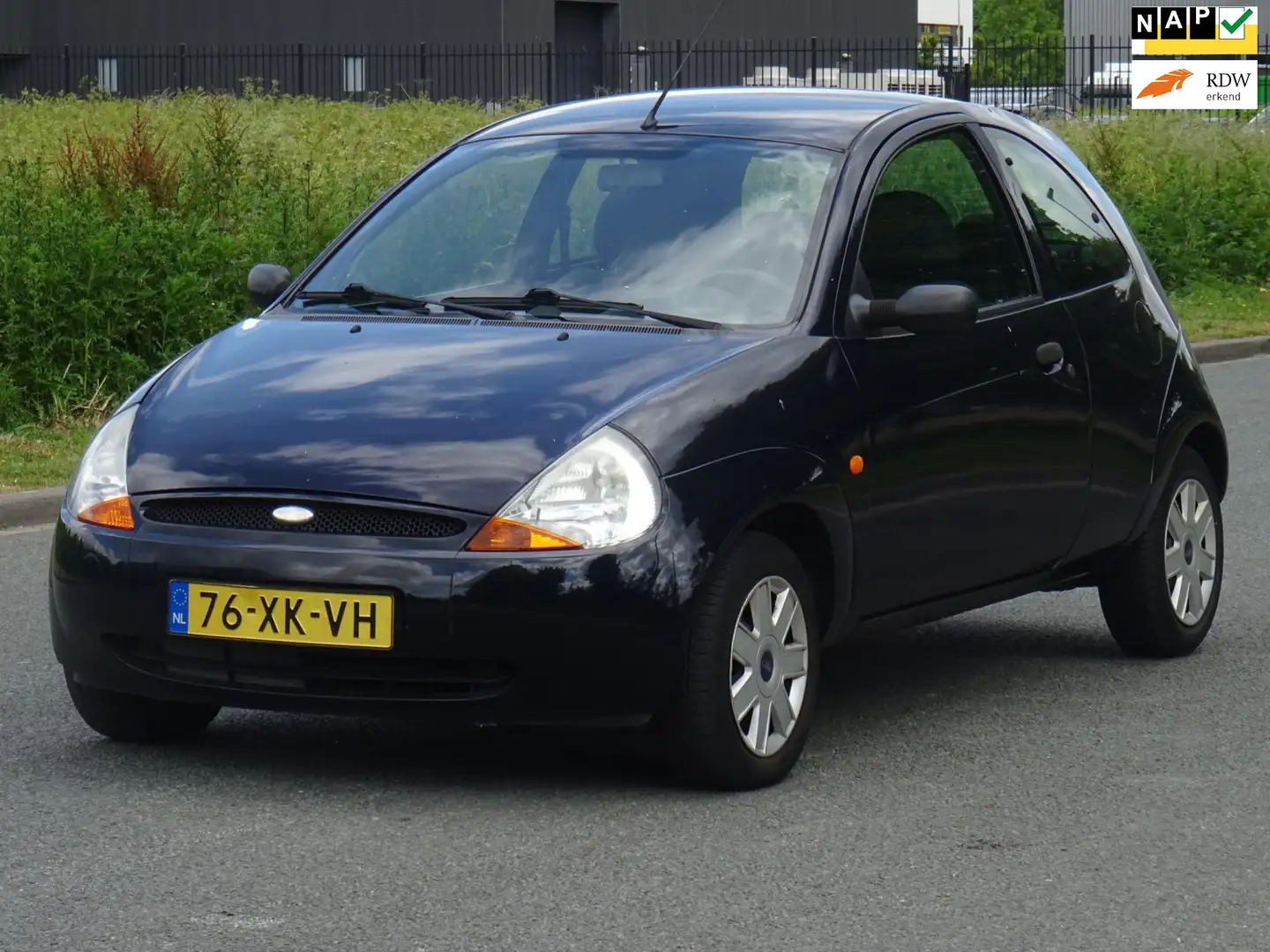 Ford Ka/Ka+ 1.3 Futura BJ2007 114DKM/NAP/AIRCO/ELEKRAM/NW APK Blu/Azzurro - 1