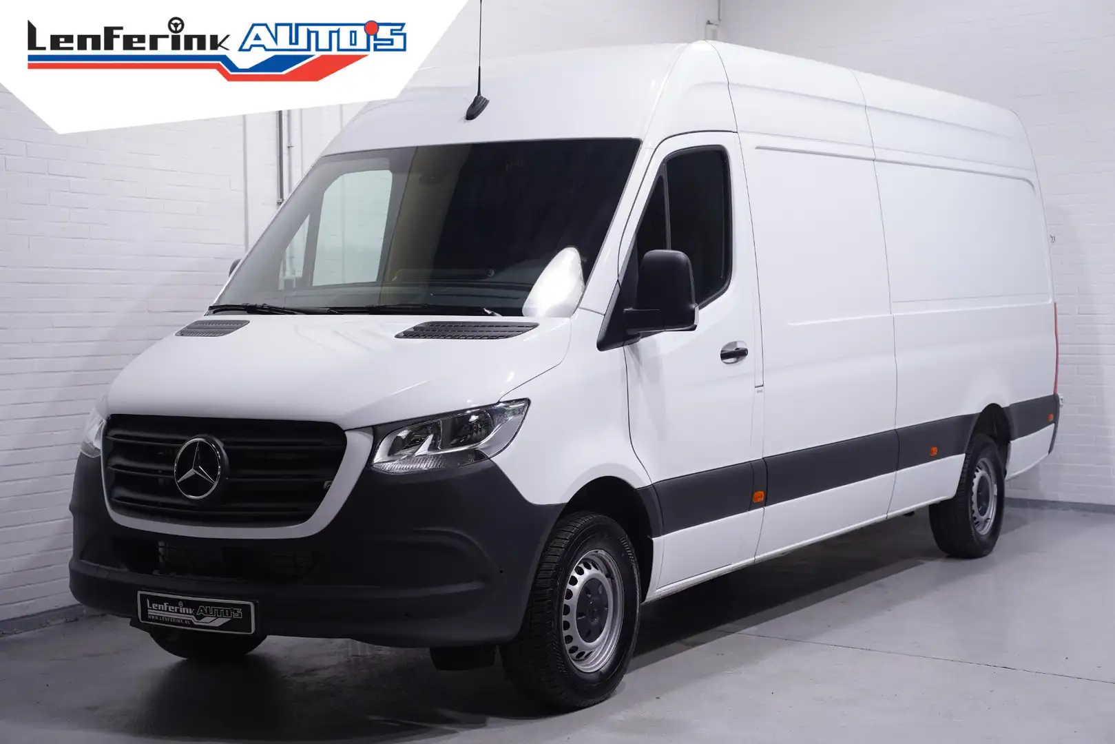 Mercedes-Benz Sprinter 317 CDI 170 pk L3H2 Airco, Camera MBux Audio Apple Blanc - 1