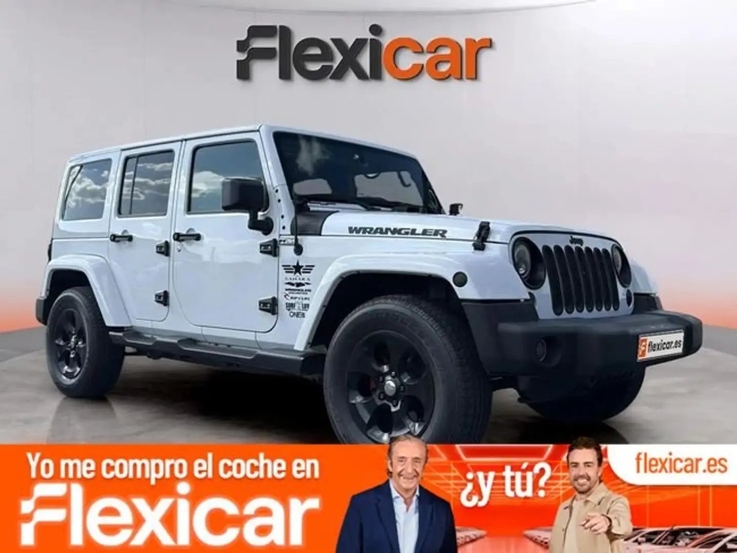 Jeep Wrangler 2.8 CRD Sahara Auto Blanco - 1