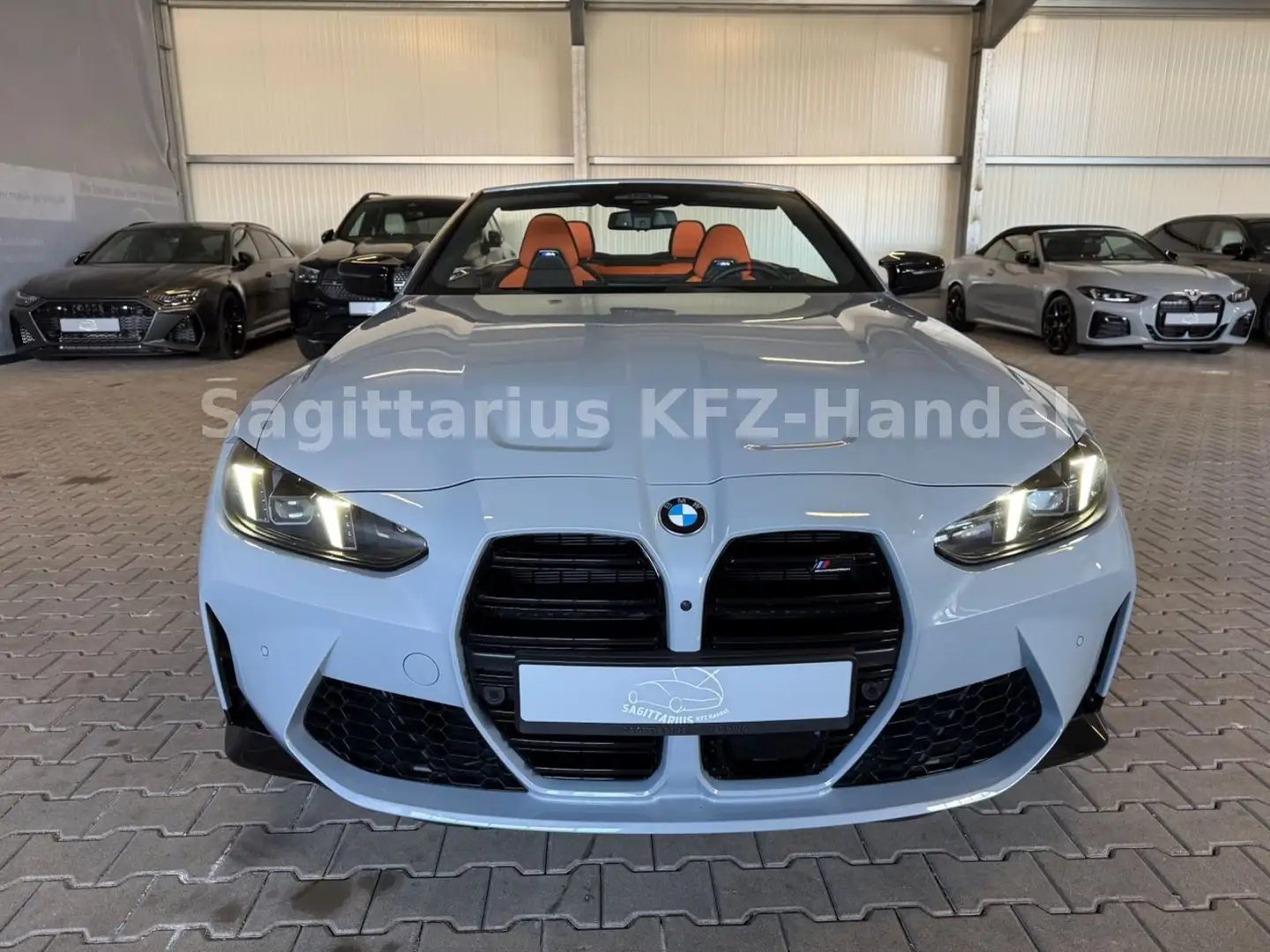 BMW M4 Competition Cabrio xDrive/Driving Prof/360° Gris - 2