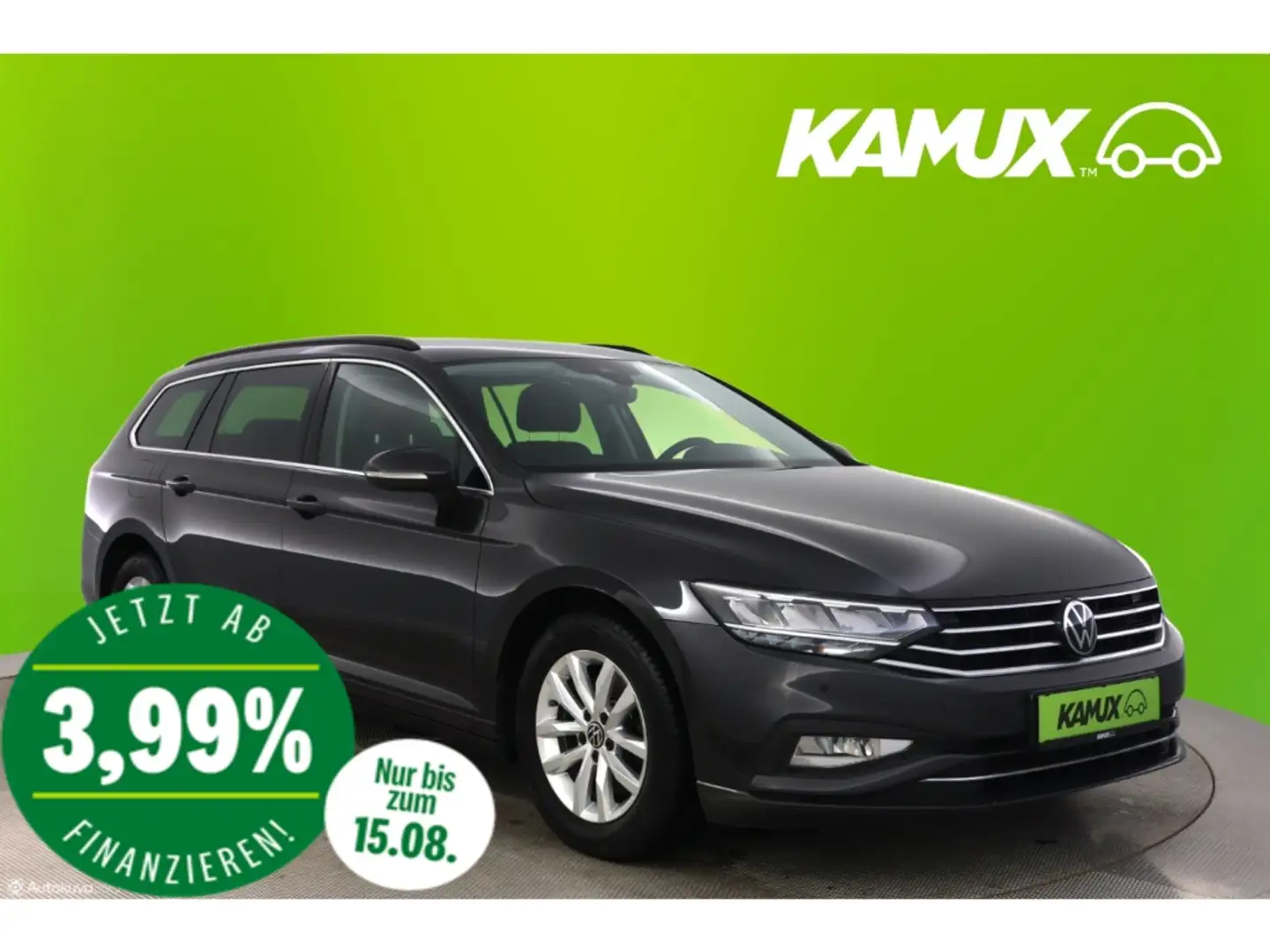 Volkswagen Passat Variant 1.5TSI DSG Business+LED+NAVI+AHK Šedá - 1