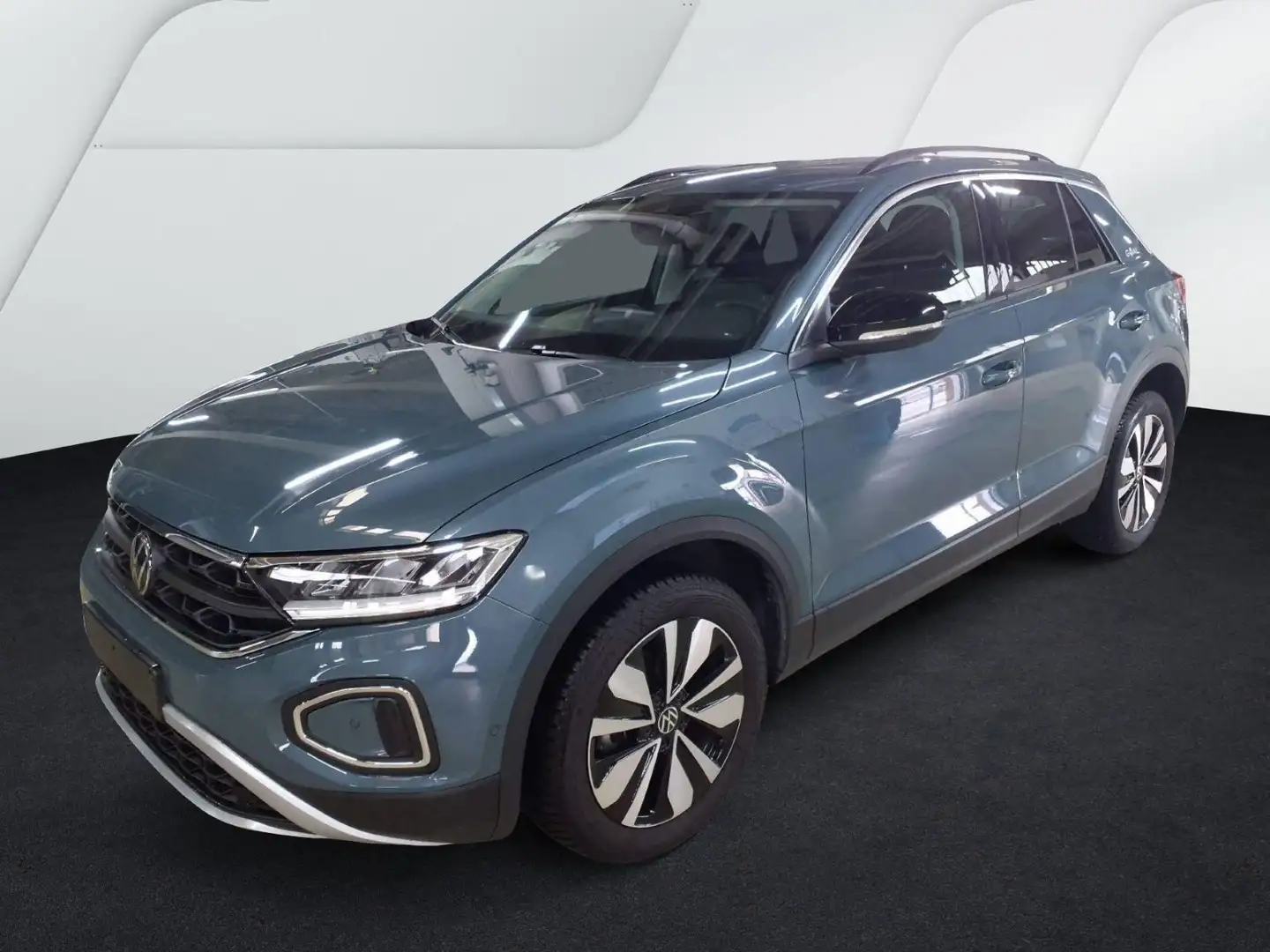 Volkswagen T-Roc 1.0 TSI GOAL LED+NAVI+ACC+DAB+SHZ+PARKLENK Blau - 2