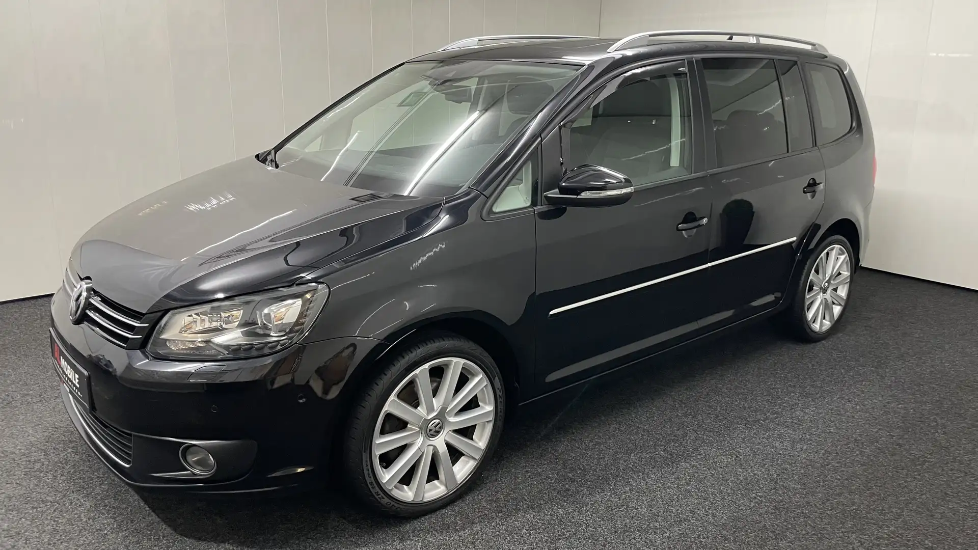 Volkswagen Touran Highline 1.4 TSI XENON SHZ NAVI TEMP KAMERA Noir - 1