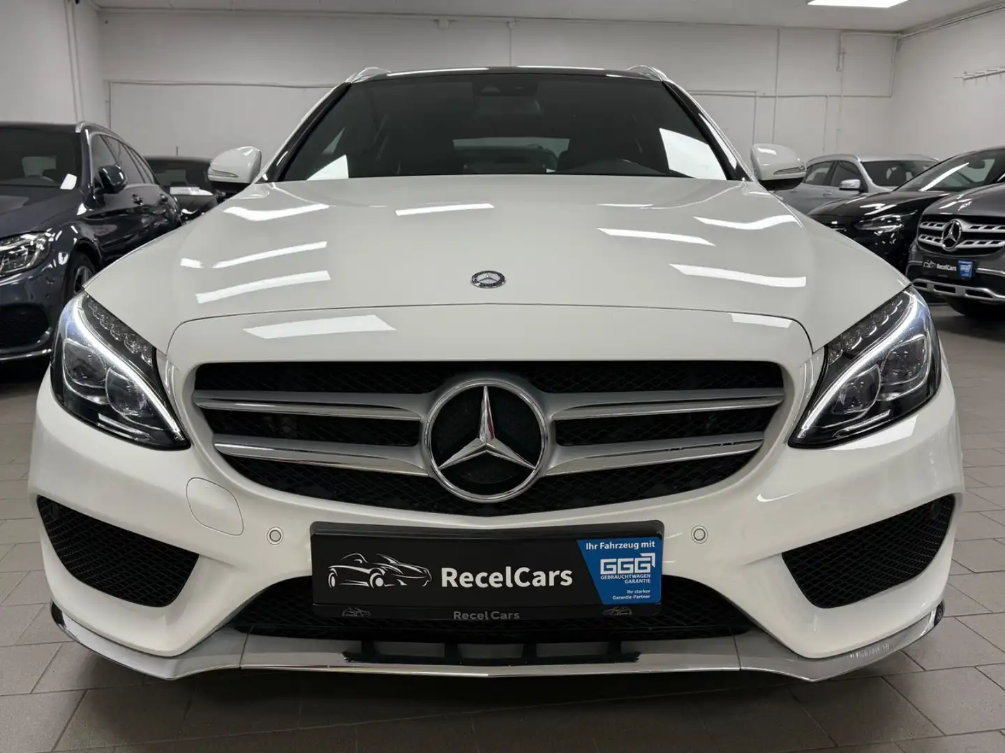 Mercedes-Benz C 250 T BlueTec*AMG LINE*PANO*LED*AHK*LEDER*SHZ* Blanc - 2