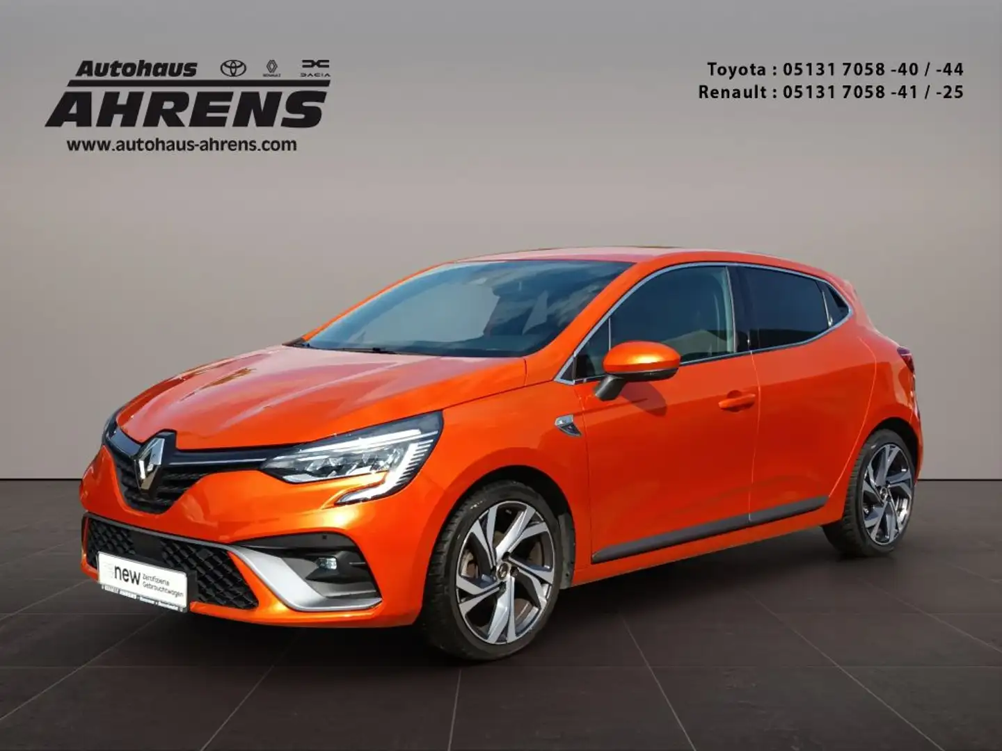 Renault Clio TCe100 INTENS RS-Line RS-Line RS Paket Allwetterre Orange - 1