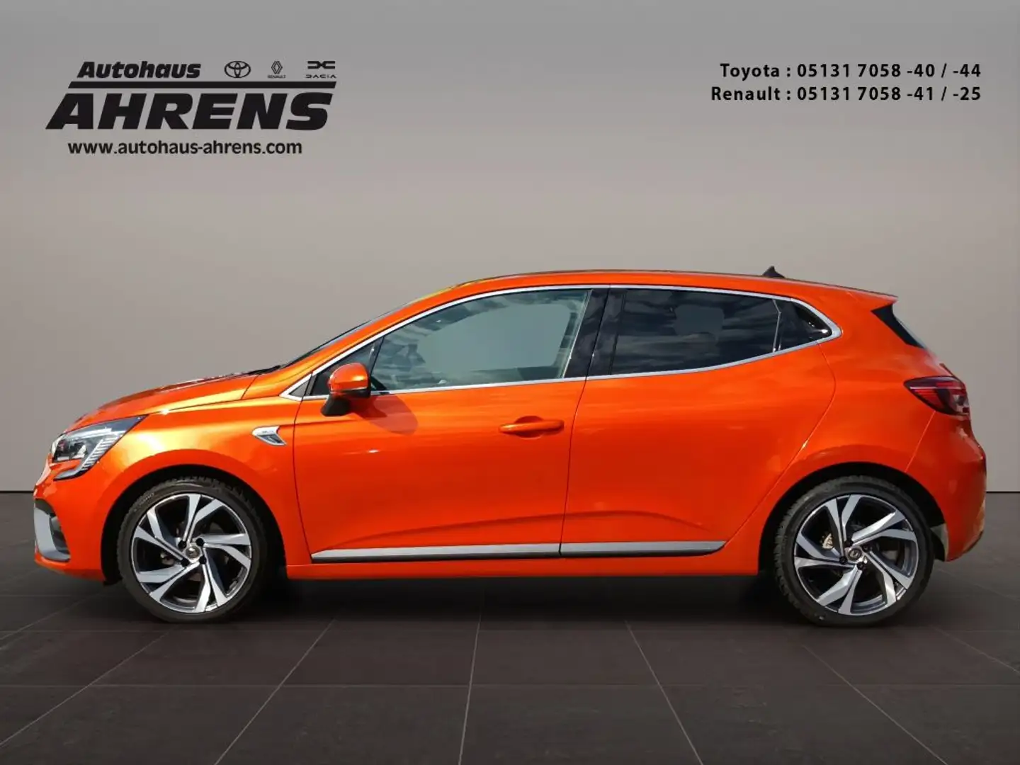 Renault Clio TCe100 INTENS RS-Line RS-Line RS Paket Allwetterre Orange - 2