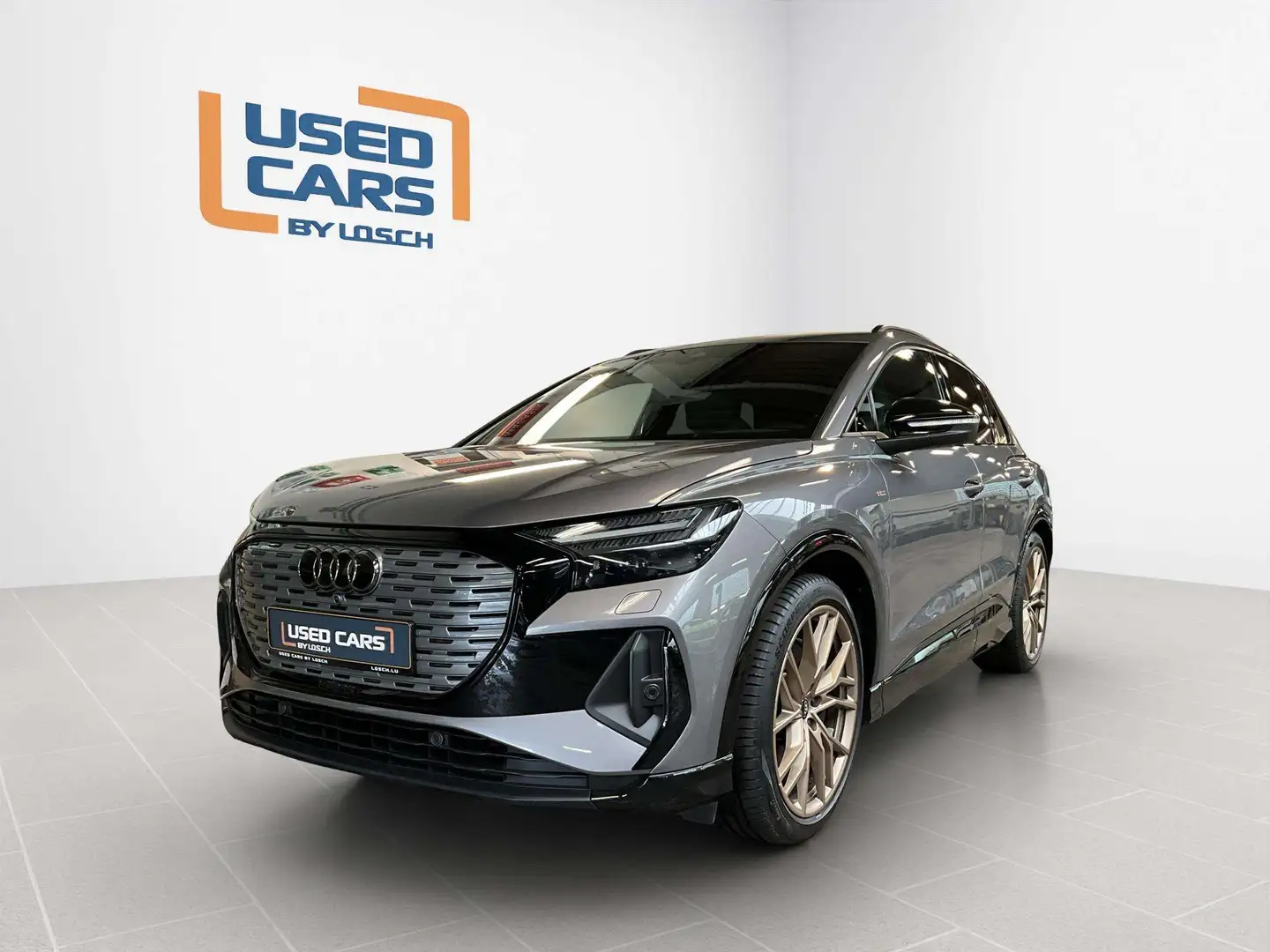 Audi Q4 e-tron 82kWh+50+quattro Gris - 1