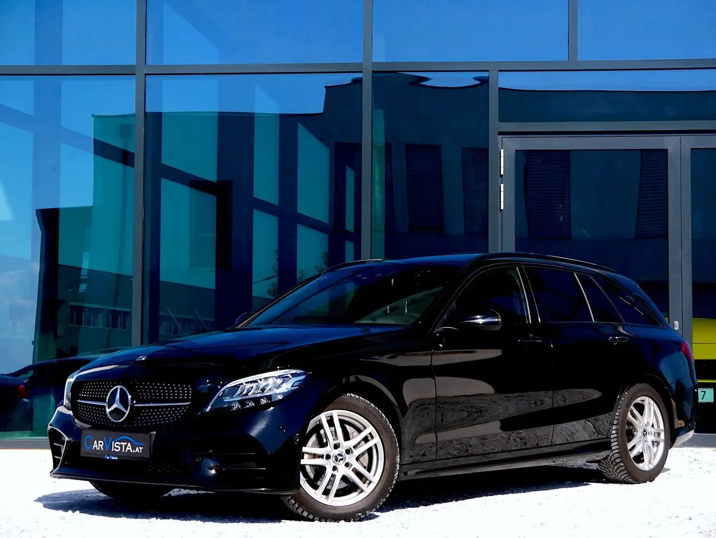 Mercedes-Benz C 220 d AMG Line 4Matic *Widescreen* Schwarz - 2