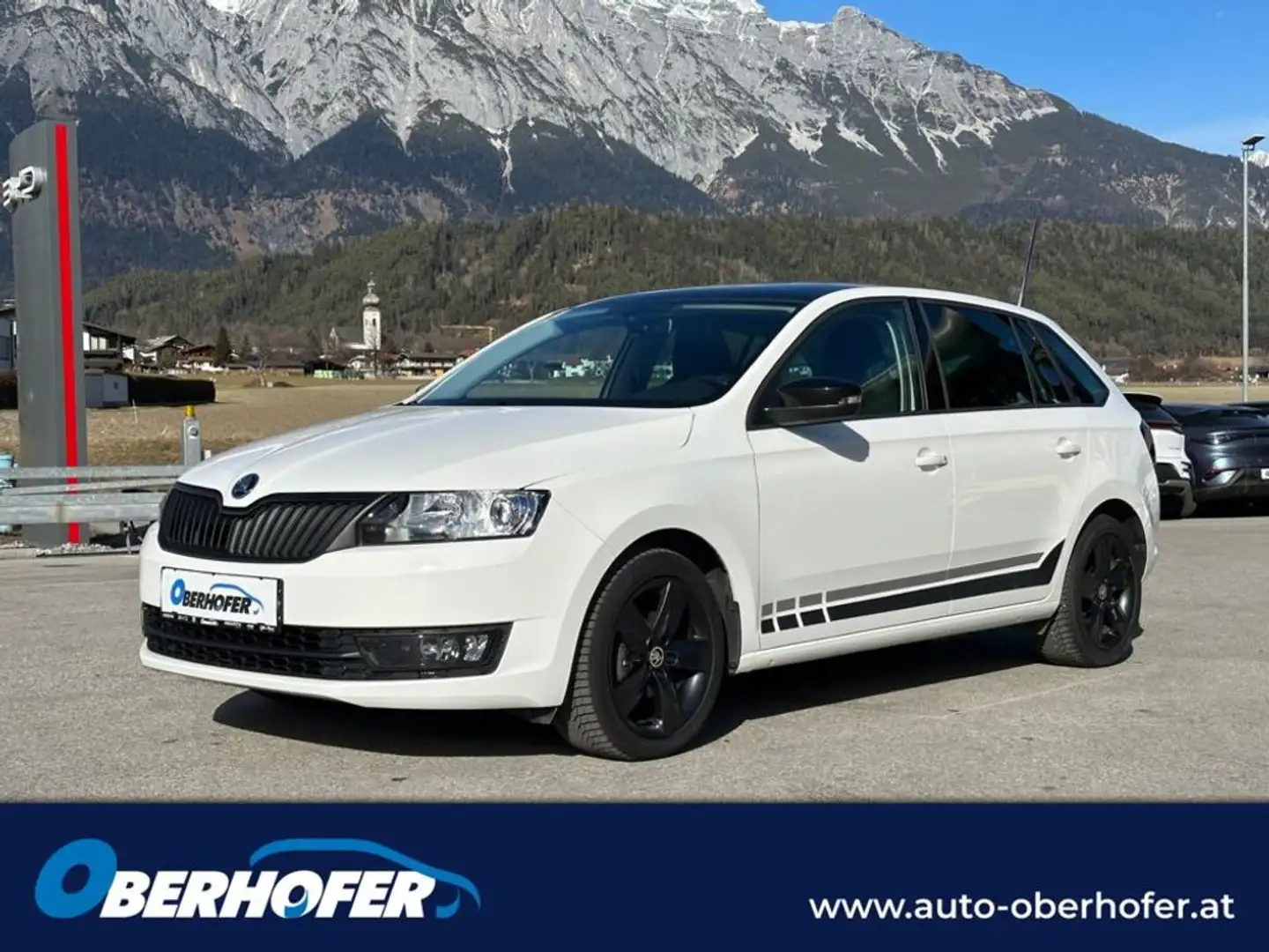 Skoda Rapid/Spaceback 1,2 TSI Sport Weiß - 1